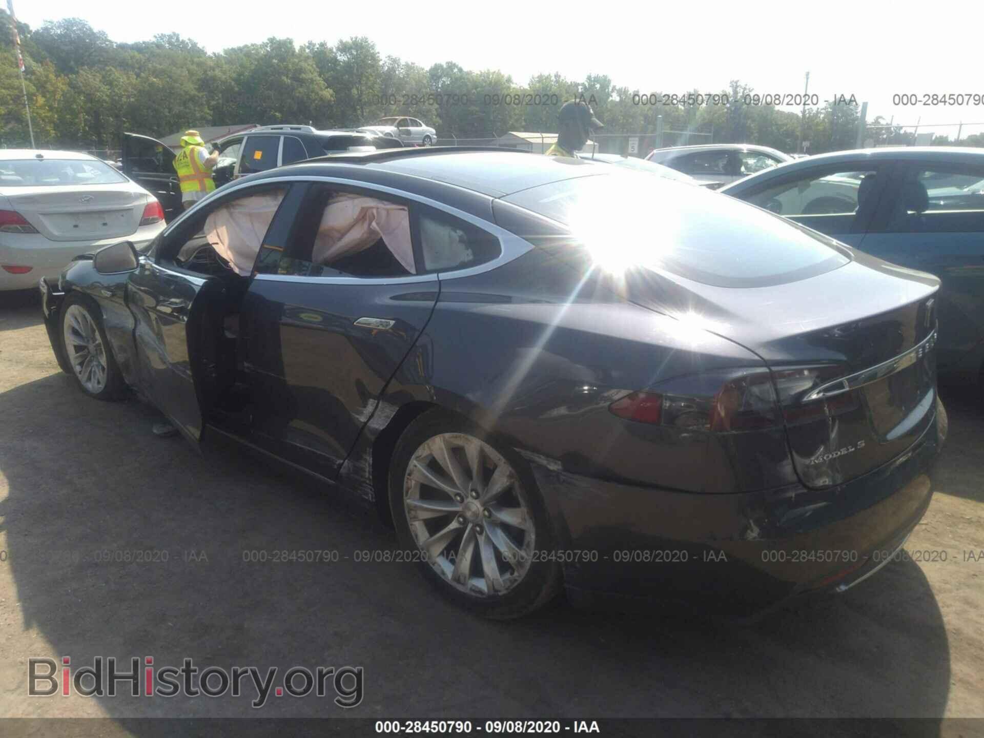 2016 TESLA MODEL S - VIN: 5YJSA1E28GF130075 - Фото 3