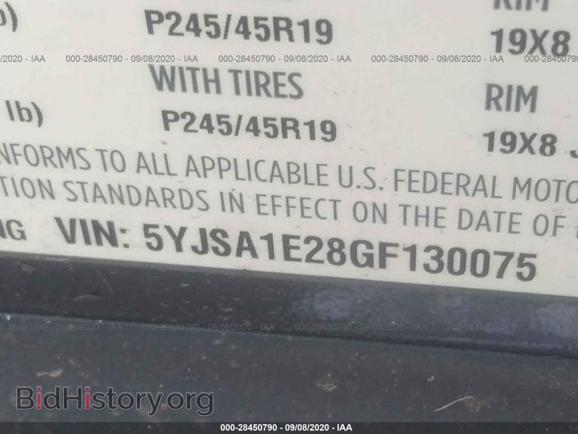 2016 TESLA MODEL S - VIN: 5YJSA1E28GF130075 - Фото 9