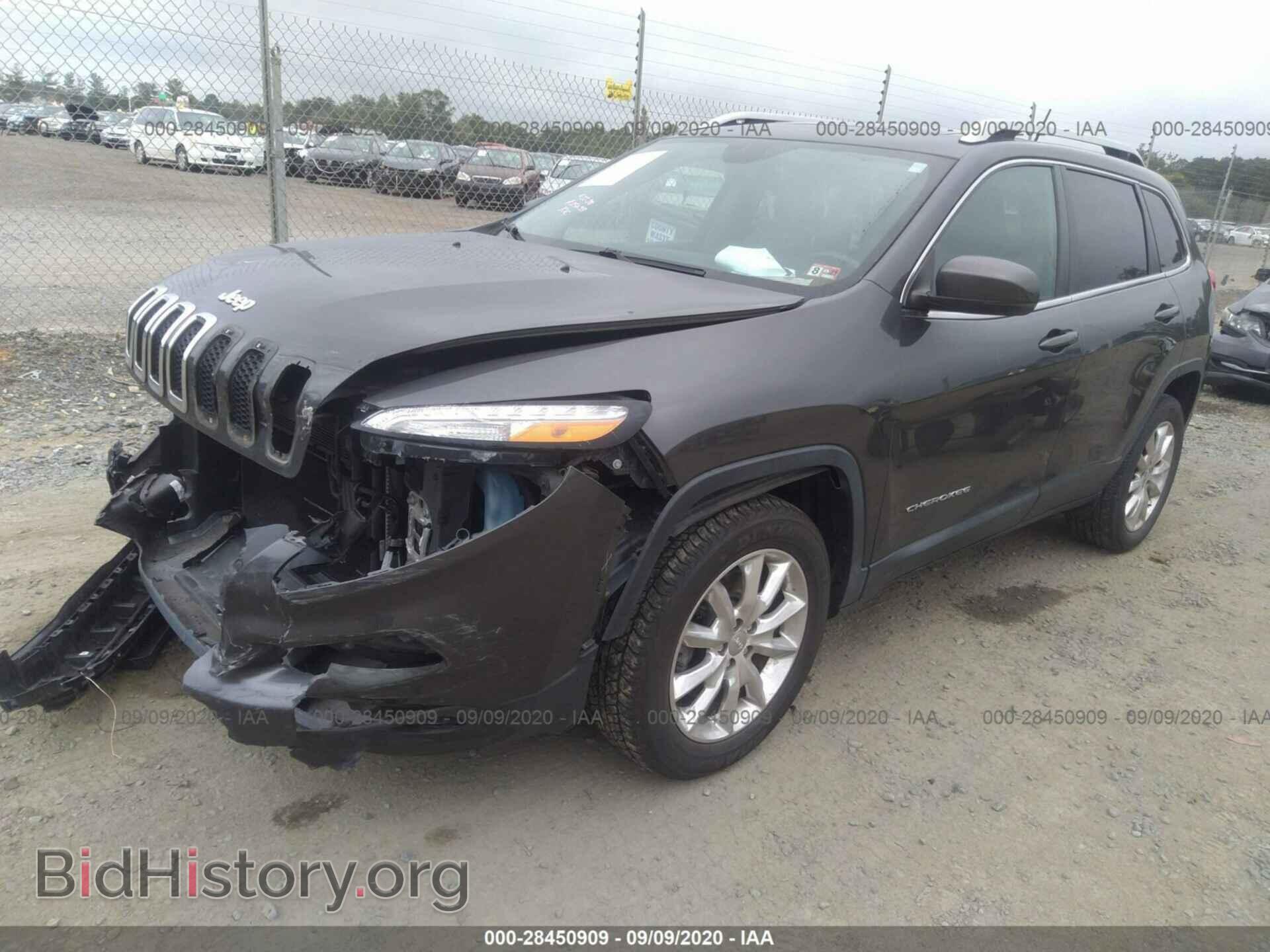 2015 JEEP CHEROKEE - VIN: 1C4PJMDBXFW705604 - Фото 2