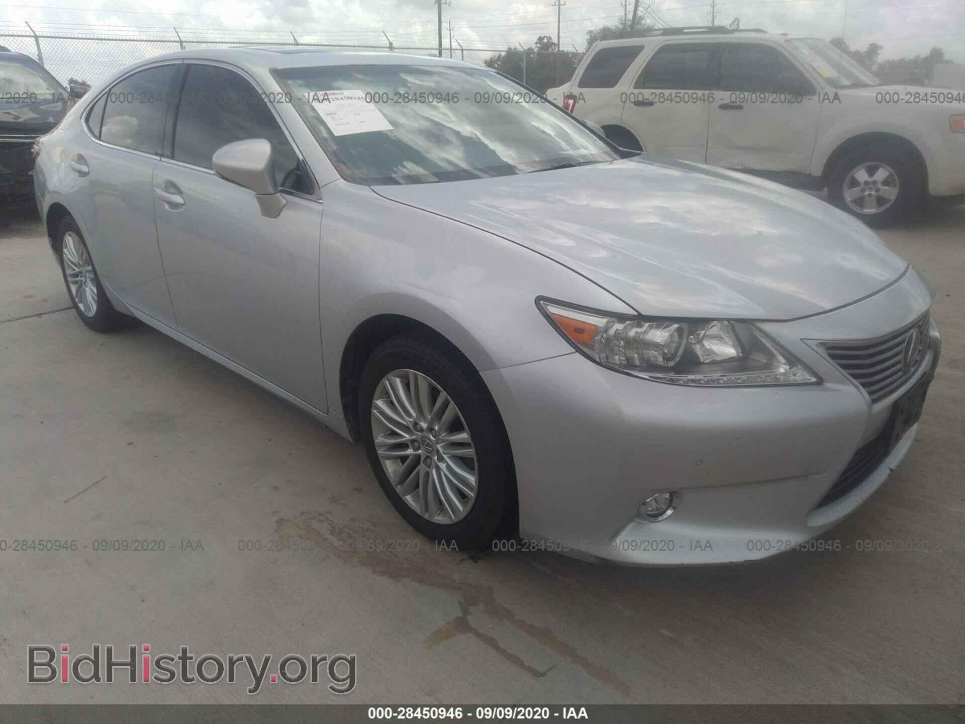 Фотография JTHBK1GG8E2138777 - LEXUS ES 350 2014