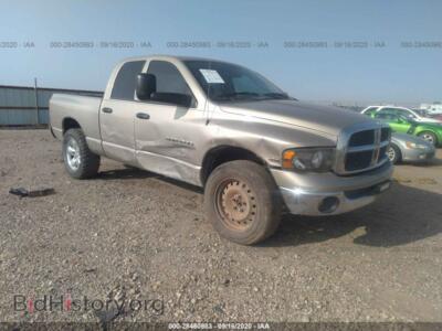 2005 Dodge RAM 1500 SLT, tan — VIN 1D7HU18D15S182877, IAAI