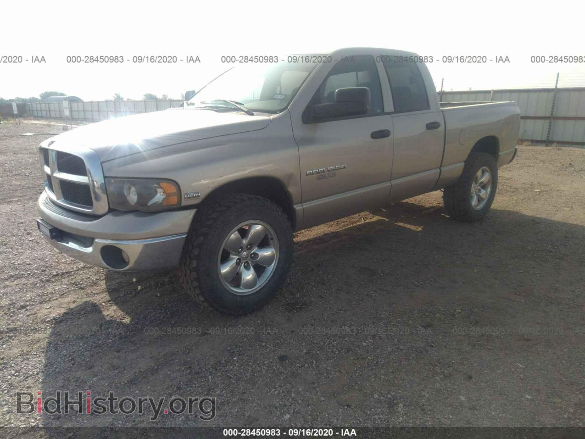 2005 DODGE RAM 1500 - VIN: 1D7HU18D15S182877 - Фото 2