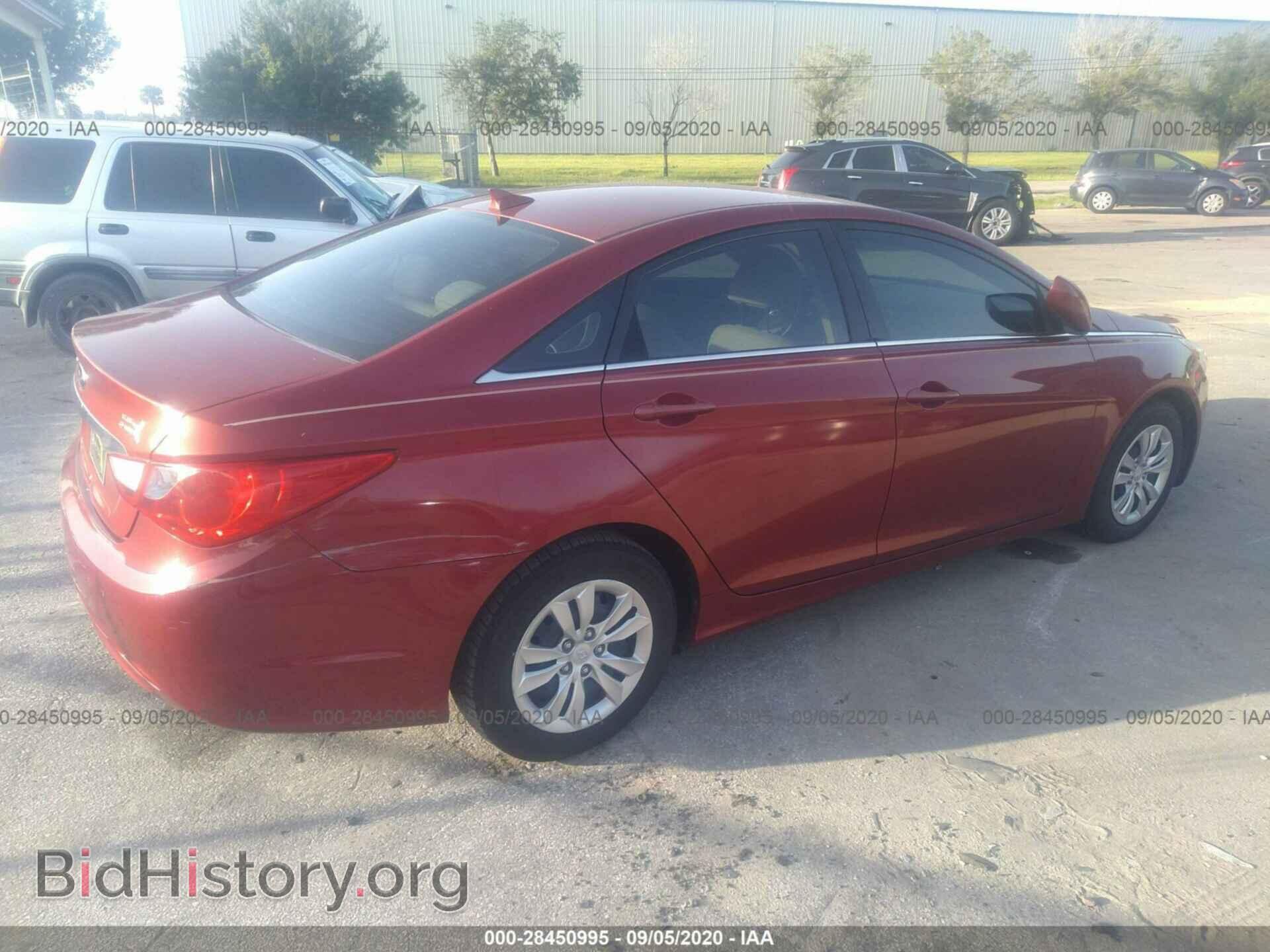 2012 HYUNDAI SONATA - VIN: 5NPEB4AC2CH456587 - Фото 4