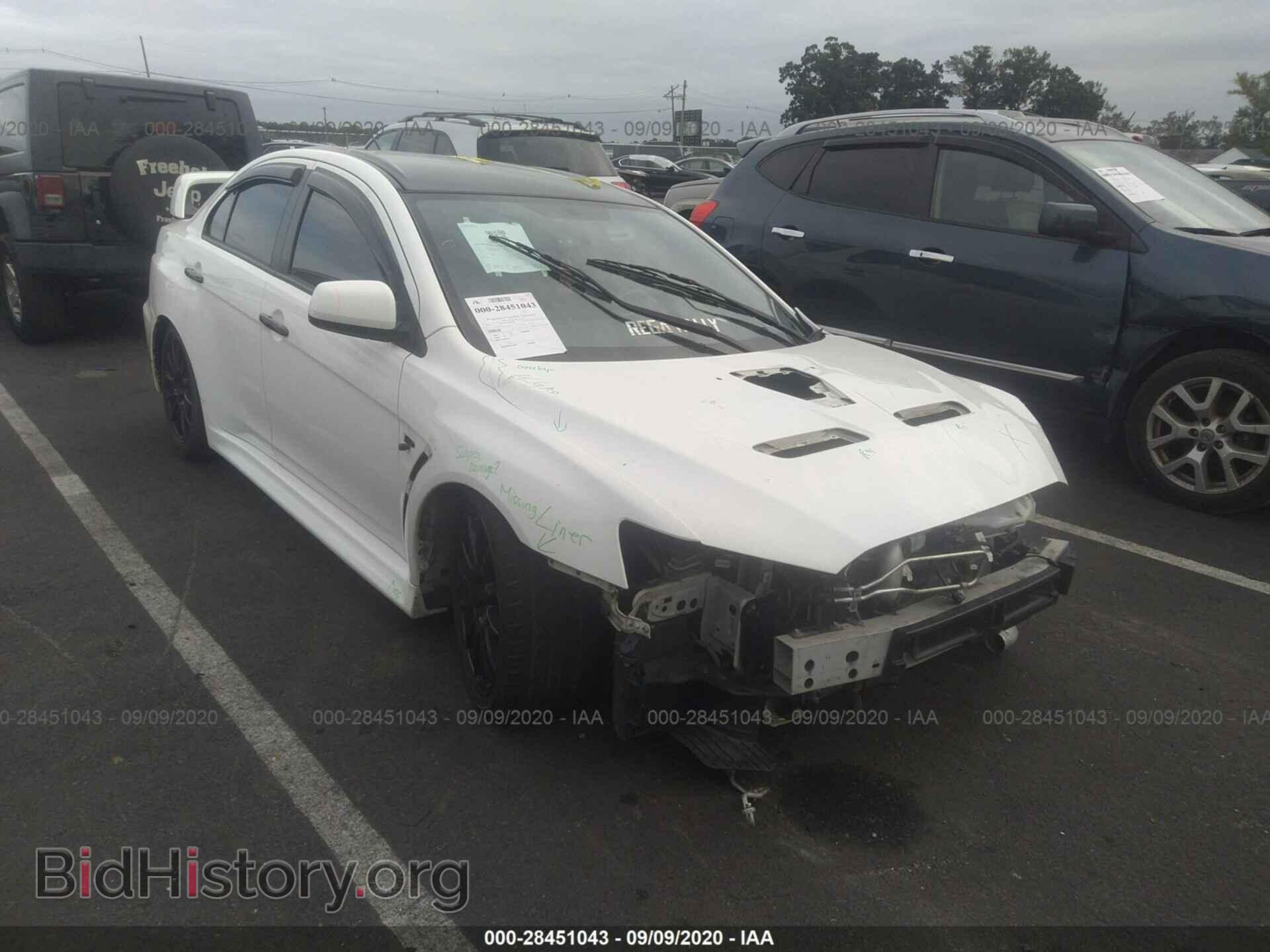 Photo JA32W8FVXEU012938 - MITSUBISHI LANCER EVOLUTION 2014