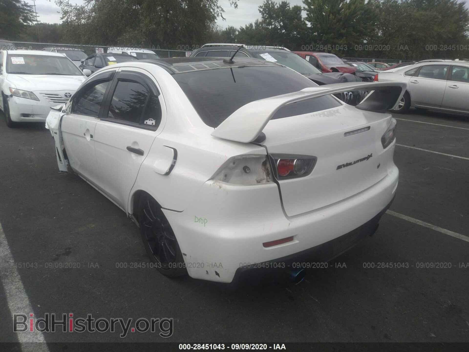 2014 MITSUBISHI LANCER EVOLUTION - VIN: JA32W8FVXEU012938 - Фото 3