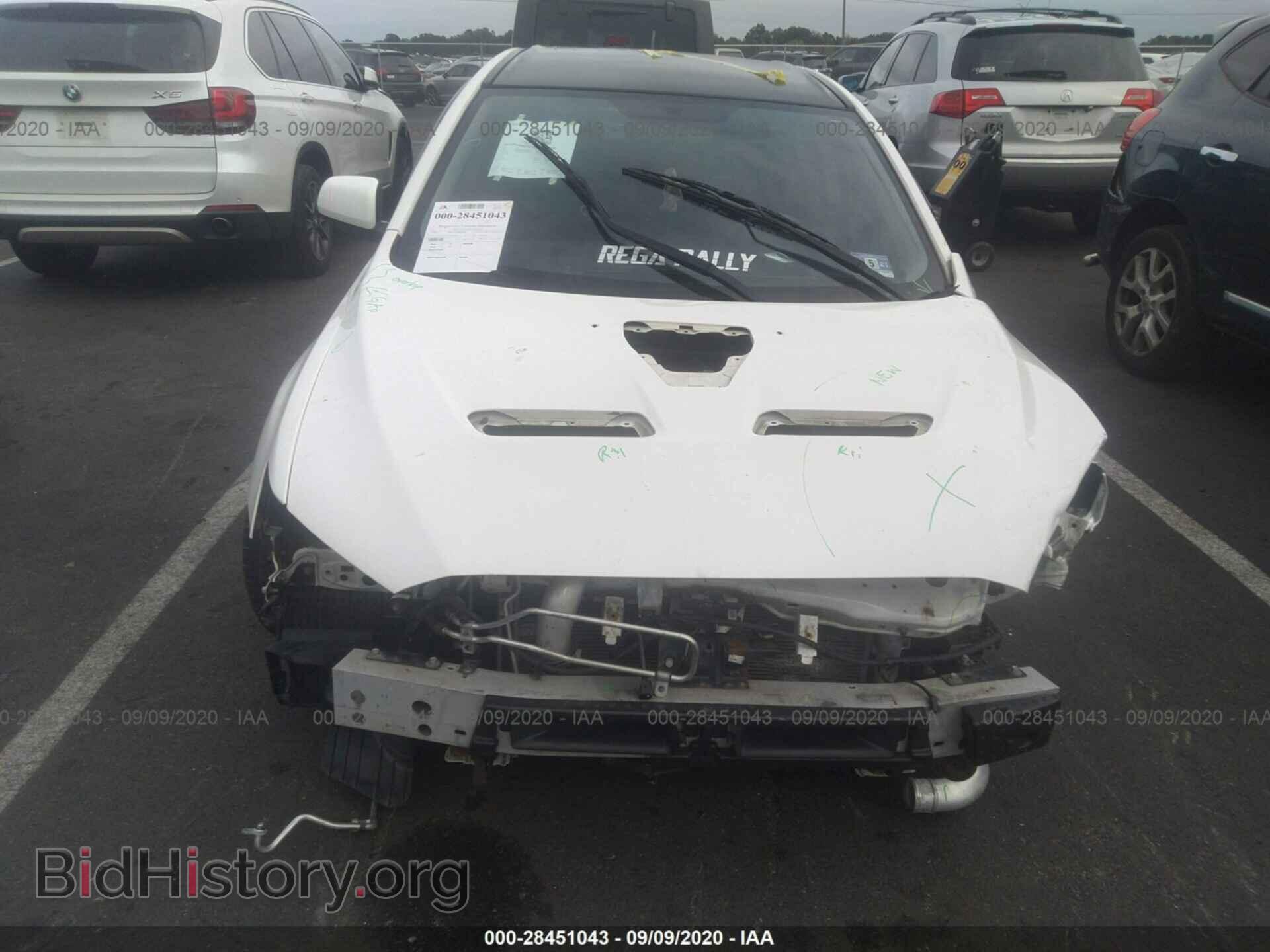 2014 MITSUBISHI LANCER EVOLUTION - VIN: JA32W8FVXEU012938 - Фото 6