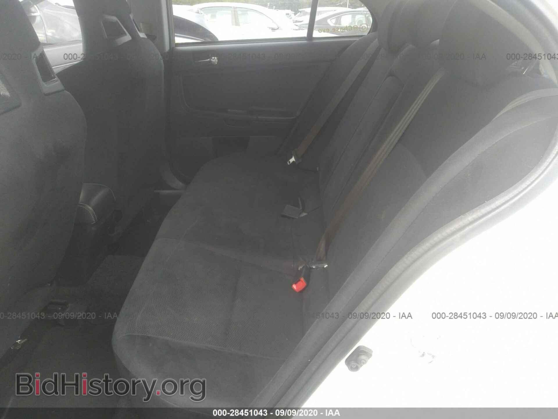 2014 MITSUBISHI LANCER EVOLUTION - VIN: JA32W8FVXEU012938 - Фото 8
