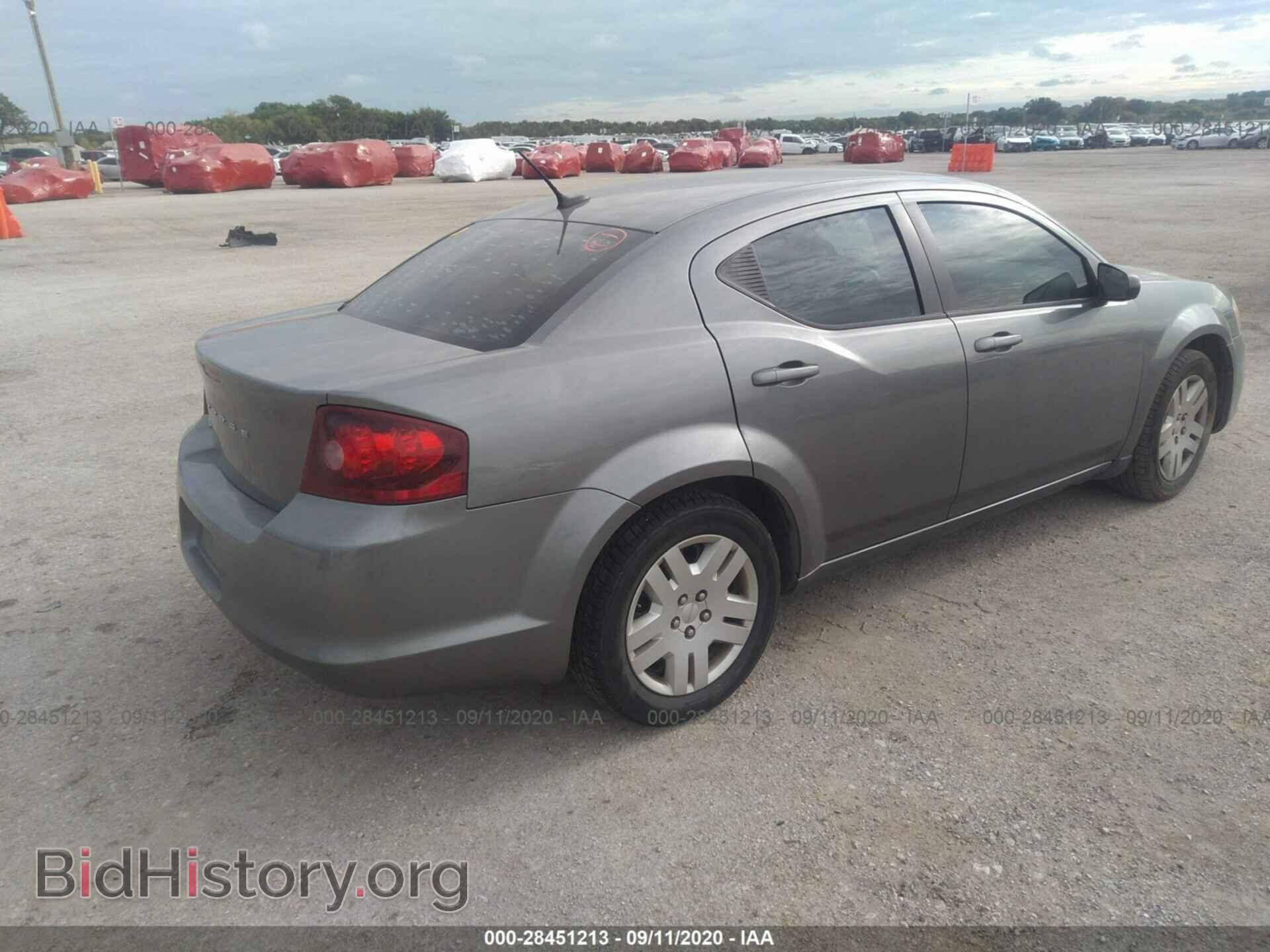 2013 DODGE AVENGER - VIN: 1C3CDZAB4DN572076 - Photo 4