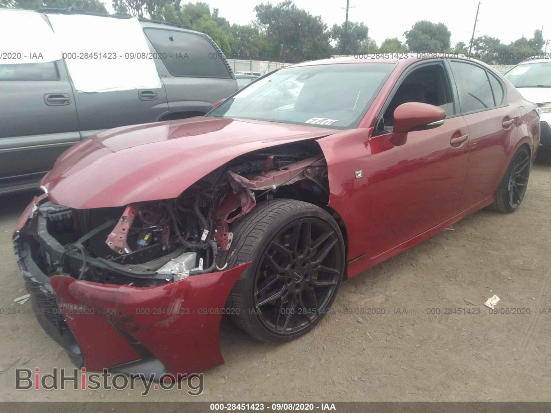 2017 LEXUS GS - VIN: JTHBZ1BL3HA012059 - Photo 2