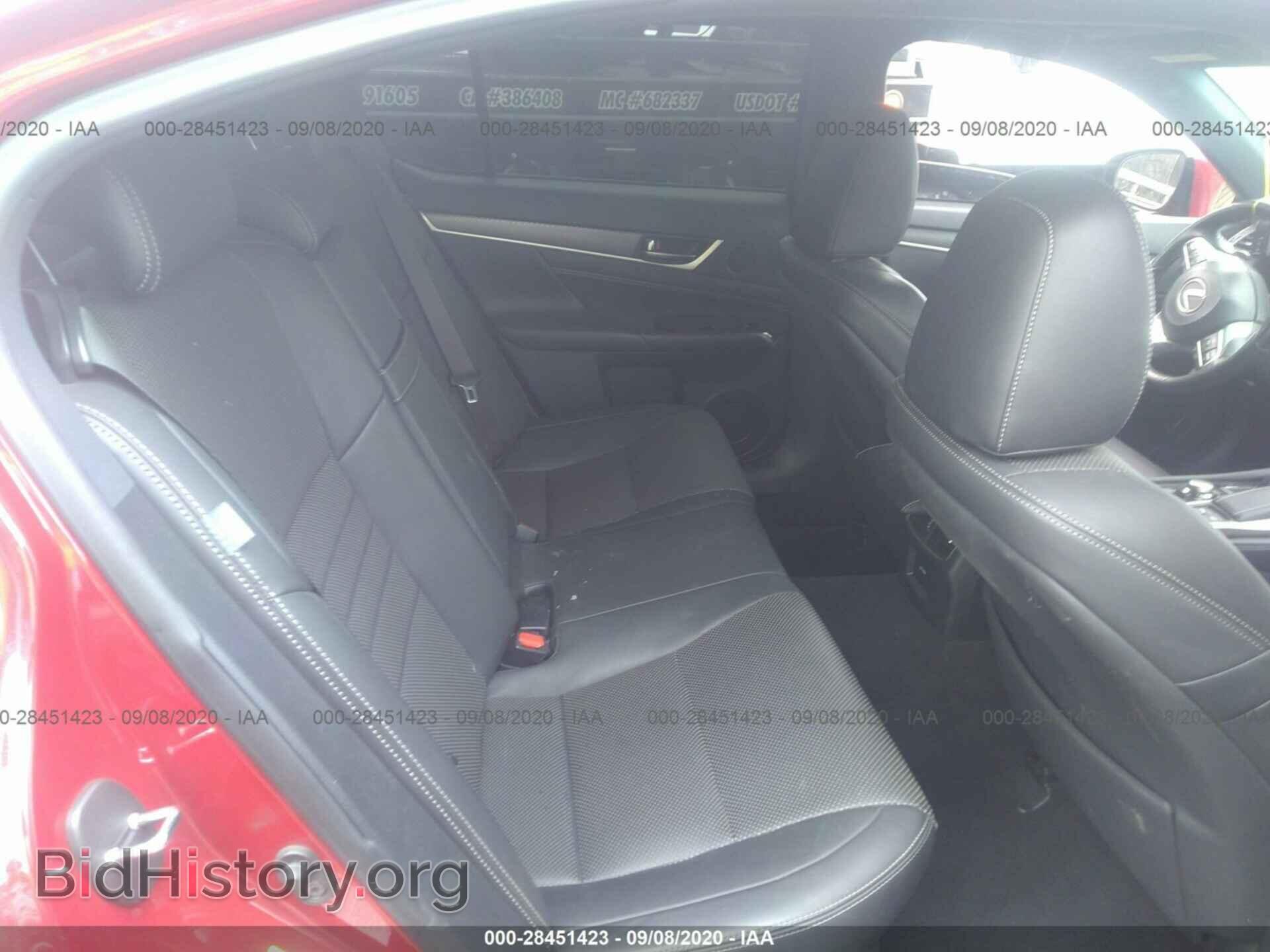 2017 LEXUS GS - VIN: JTHBZ1BL3HA012059 - Photo 8