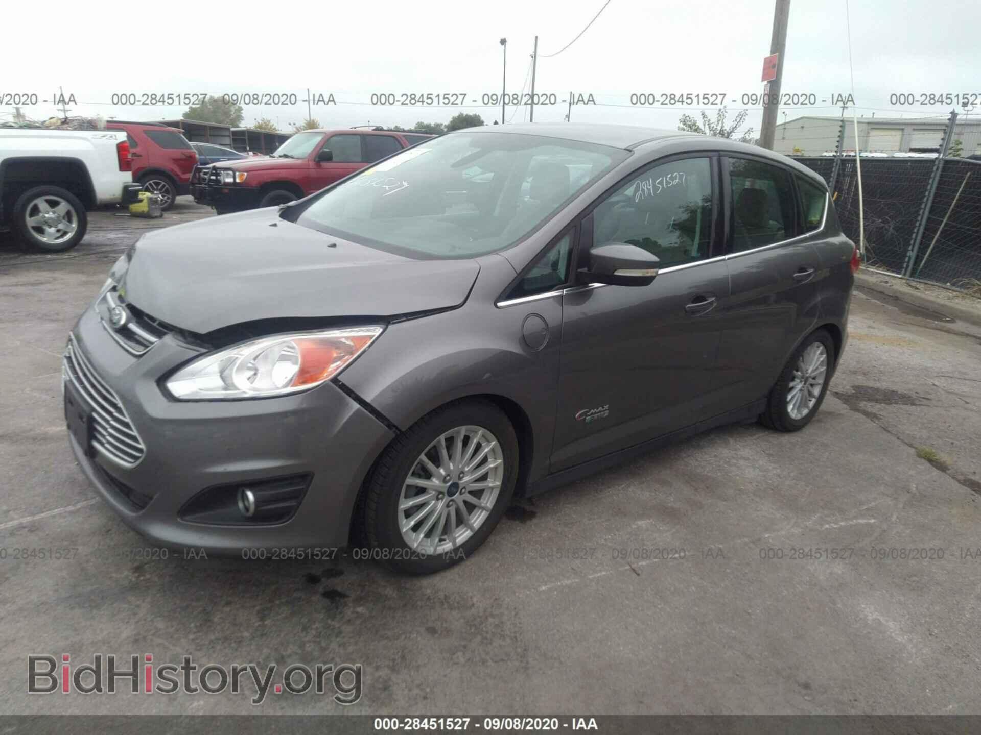 2014 FORD C-MAX ENERGI - VIN: 1FADP5CU8EL508690 - Фото 2