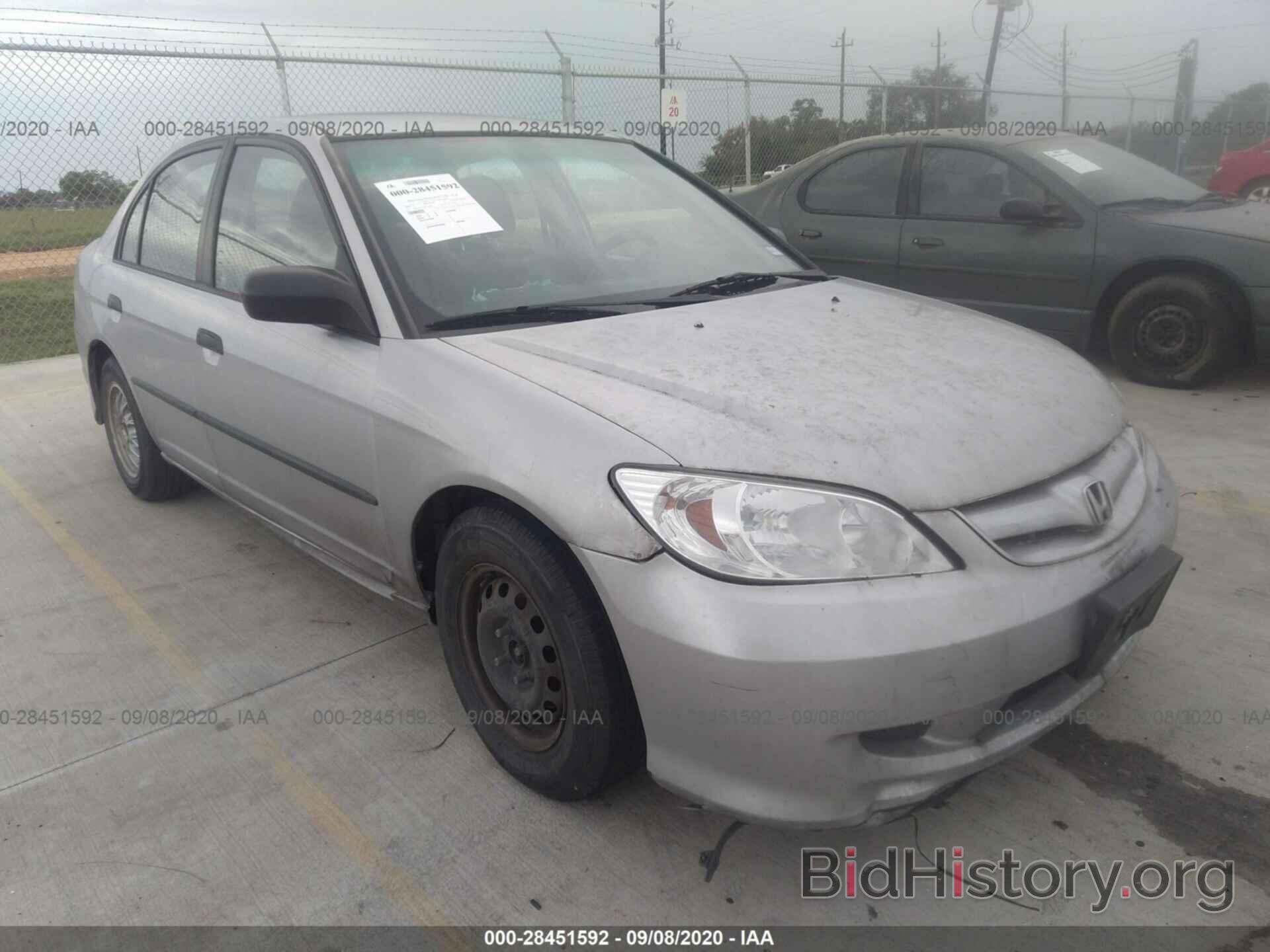 Photo 1HGES16315L018294 - HONDA CIVIC SDN 2005