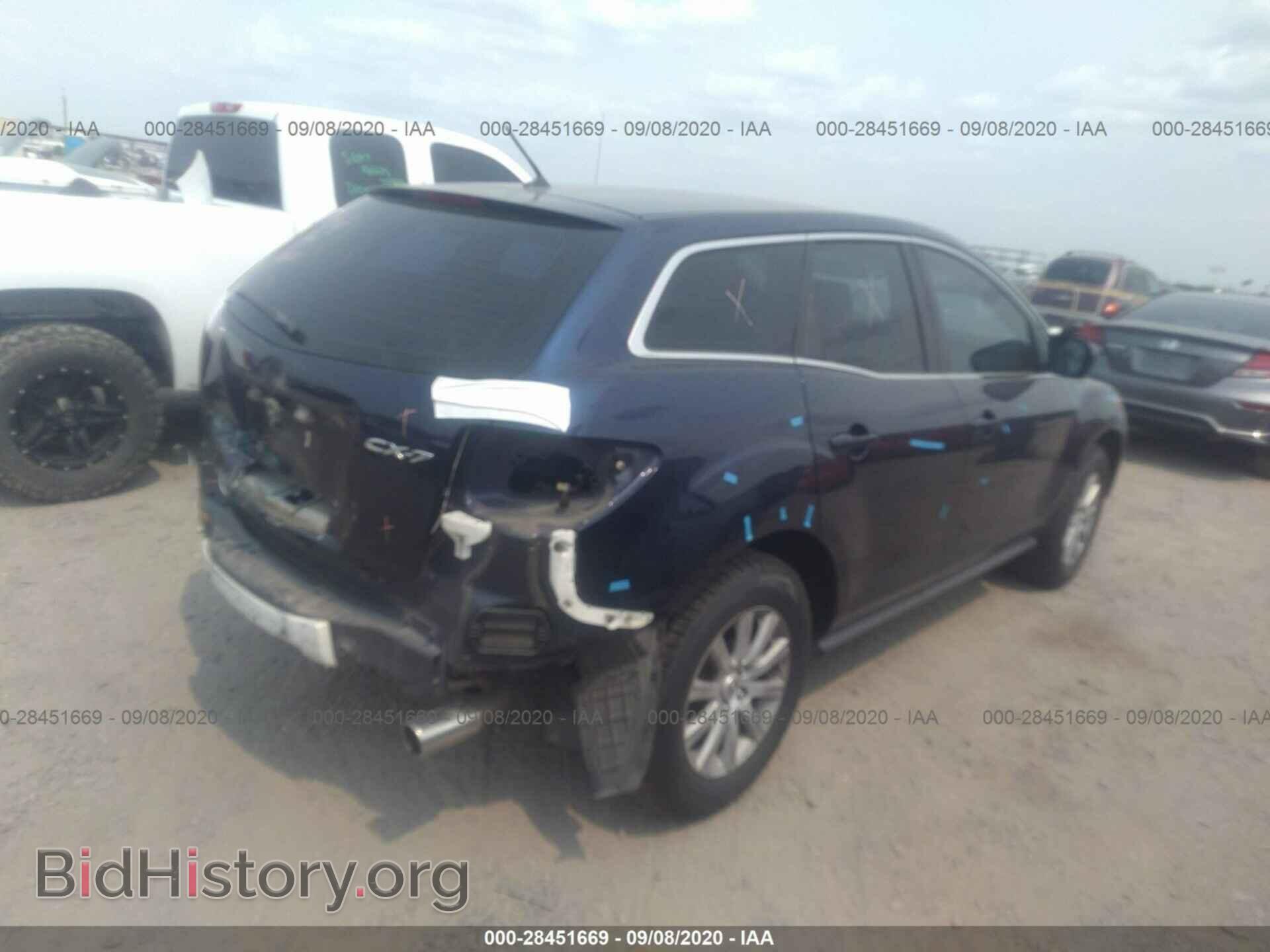 2010 MAZDA CX-7 - VIN: JM3ER2W51A0311665 - Фото 4