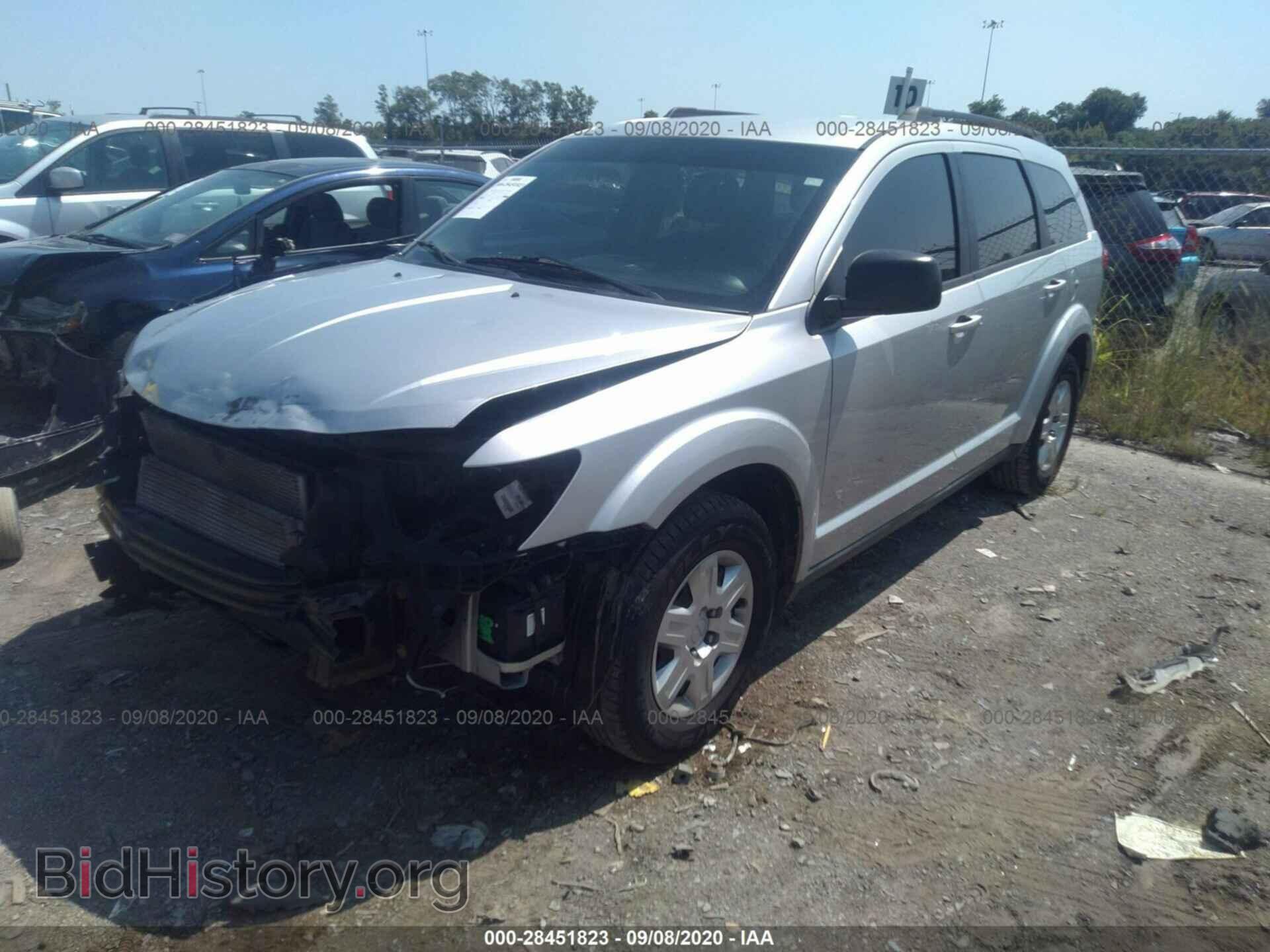 2012 DODGE JOURNEY - VIN: 3C4PDCAB6CT349739 - Photo 2