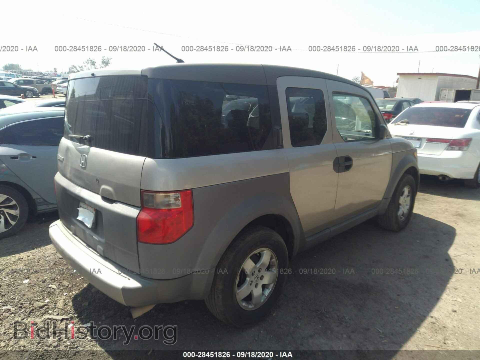2003 HONDA ELEMENT - VIN: 5J6YH17573L007253 - Photo 4