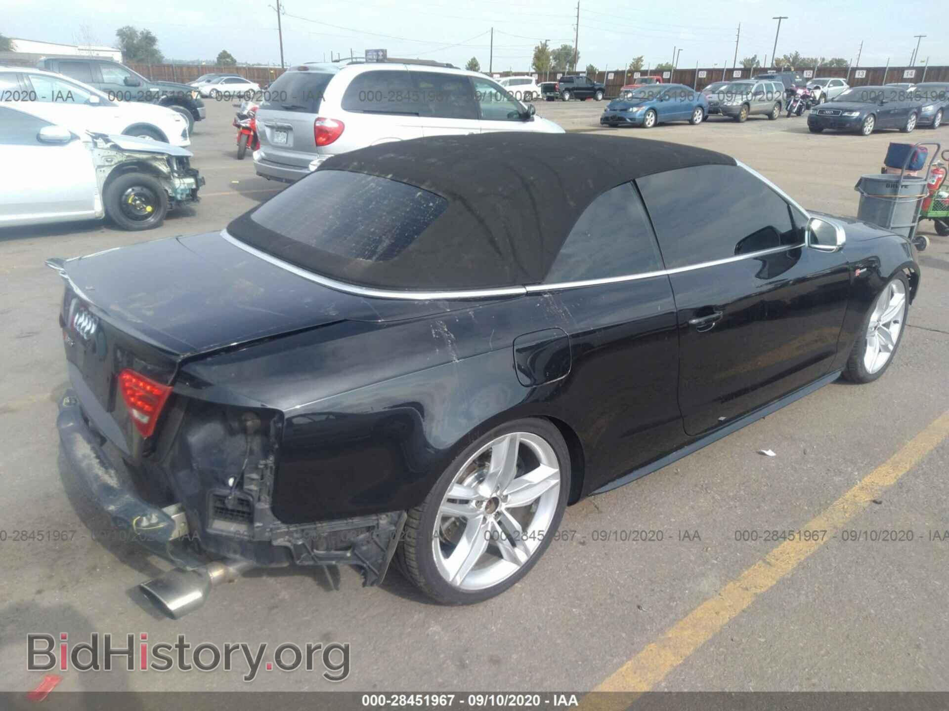 2012 AUDI S5 - VIN: WAUCGAFH3CN003569 - Photo 4