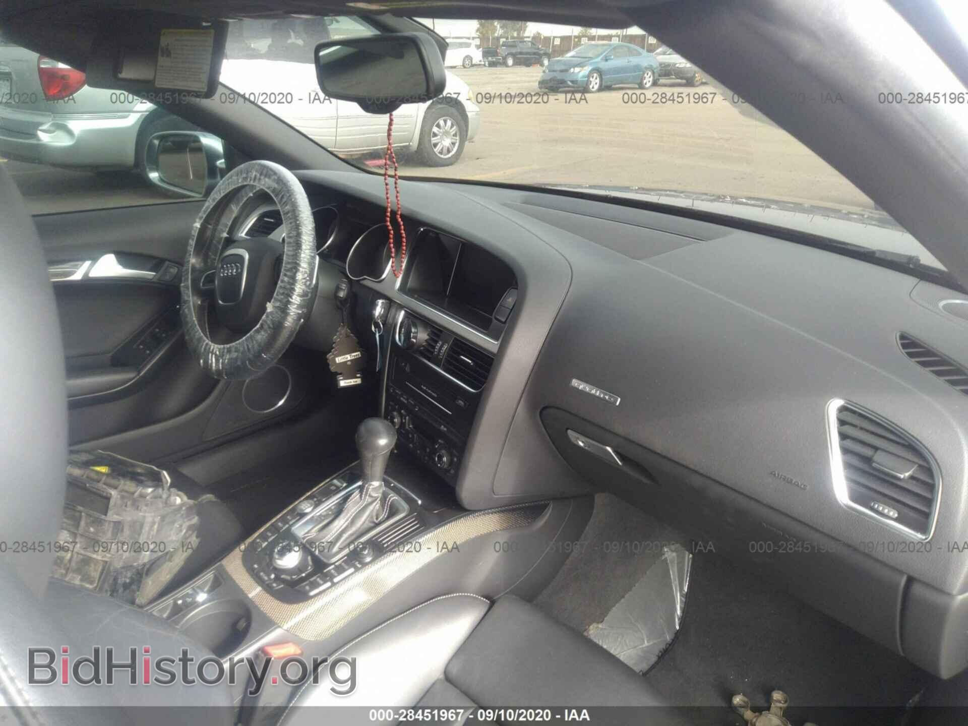 2012 AUDI S5 - VIN: WAUCGAFH3CN003569 - Photo 5