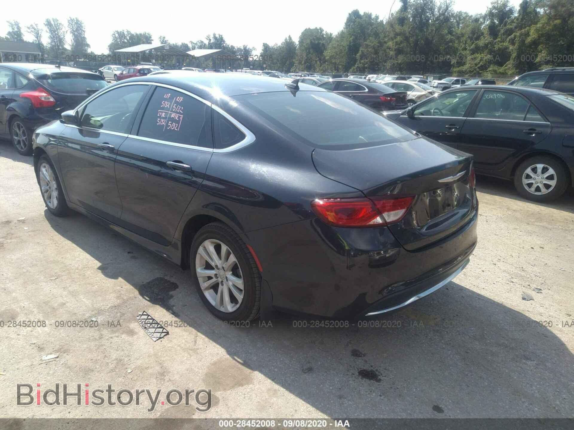 2016 CHRYSLER 200 - VIN: 1C3CCCABXGN185021 - Фото 3