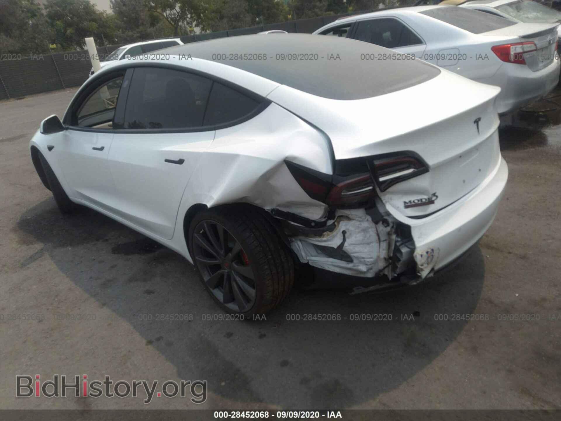 2018 TESLA MODEL 3 - VIN: 5YJ3E1EB7JF106513 - Фото 3