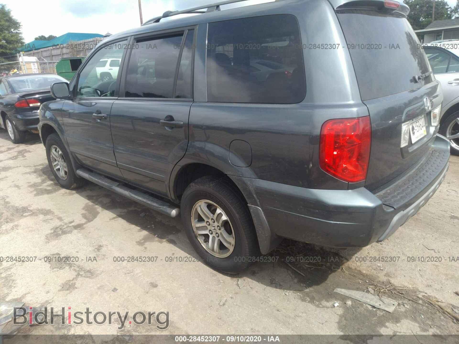 2005 HONDA PILOT - VIN: 5FNYF18555B026836 - Фото 3