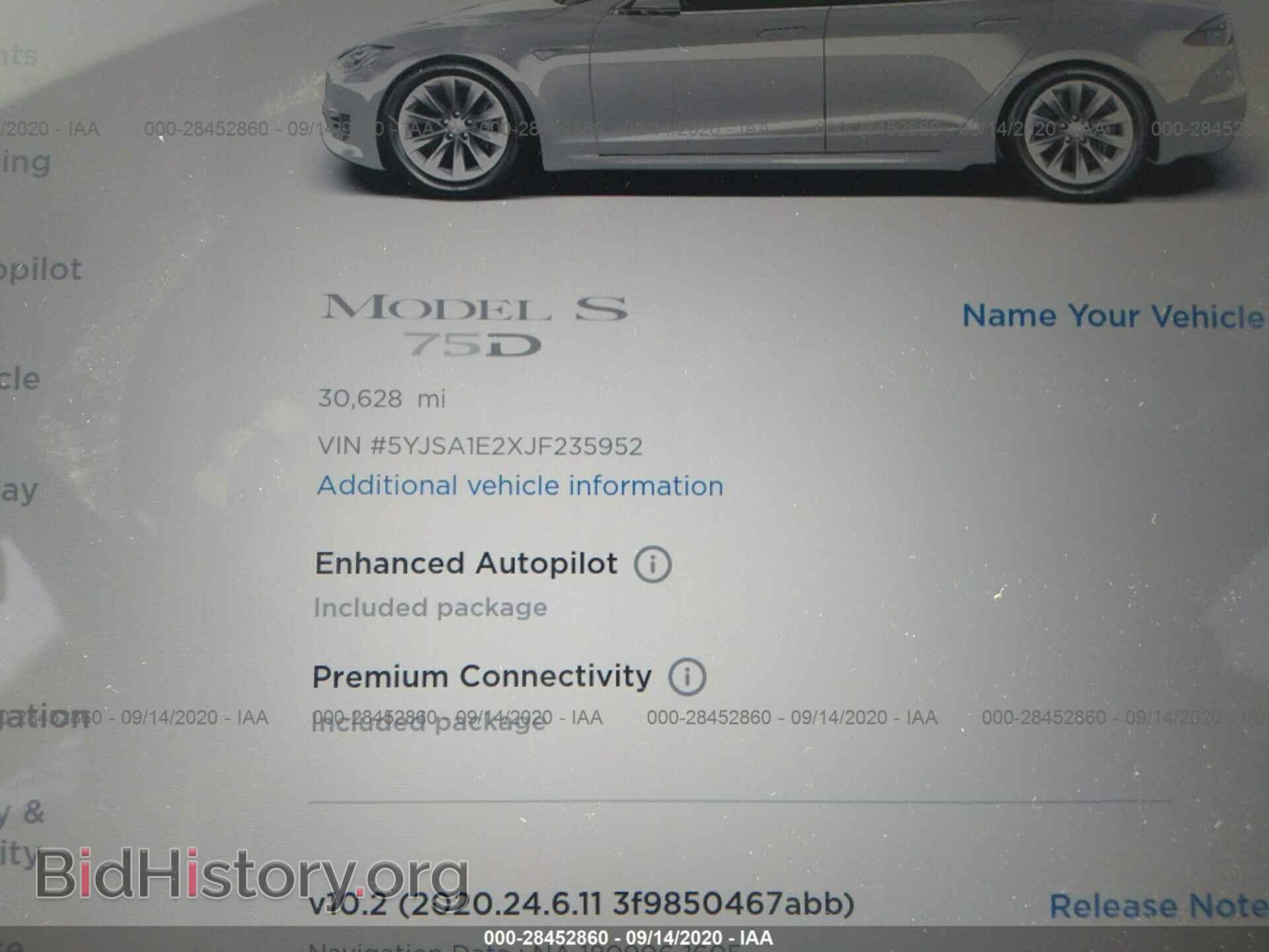 2018 TESLA MODEL S - VIN: 5YJSA1E2XJF235952 - Photo 7