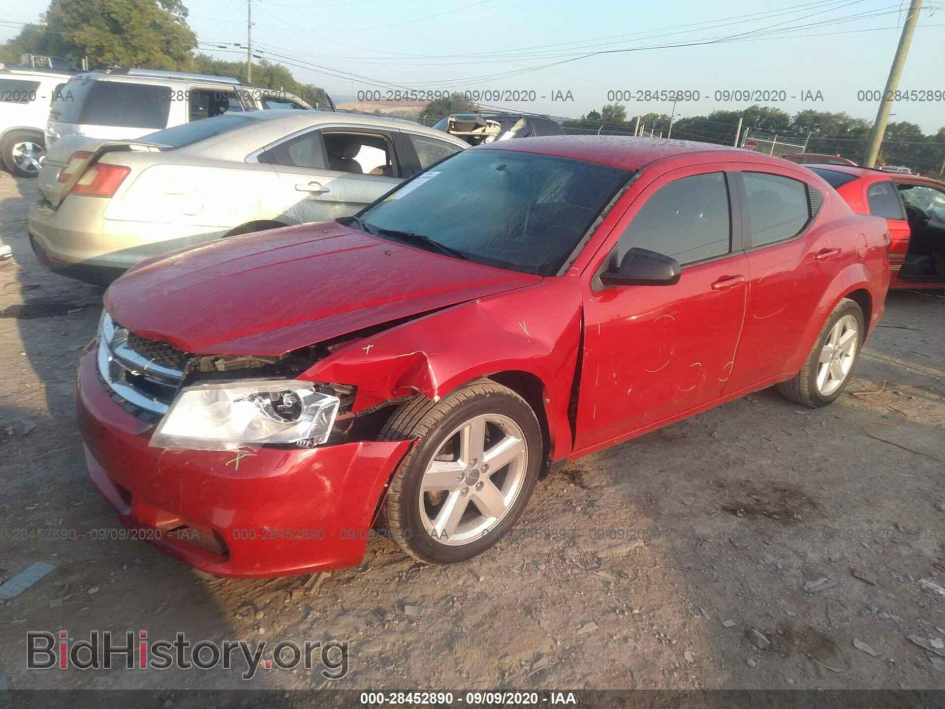 2013 DODGE AVENGER - VIN: 1C3CDZAB1DN551685 - Фото 2