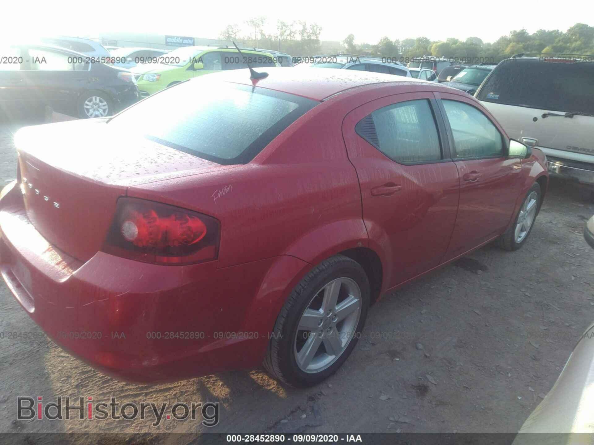 2013 DODGE AVENGER - VIN: 1C3CDZAB1DN551685 - Фото 4