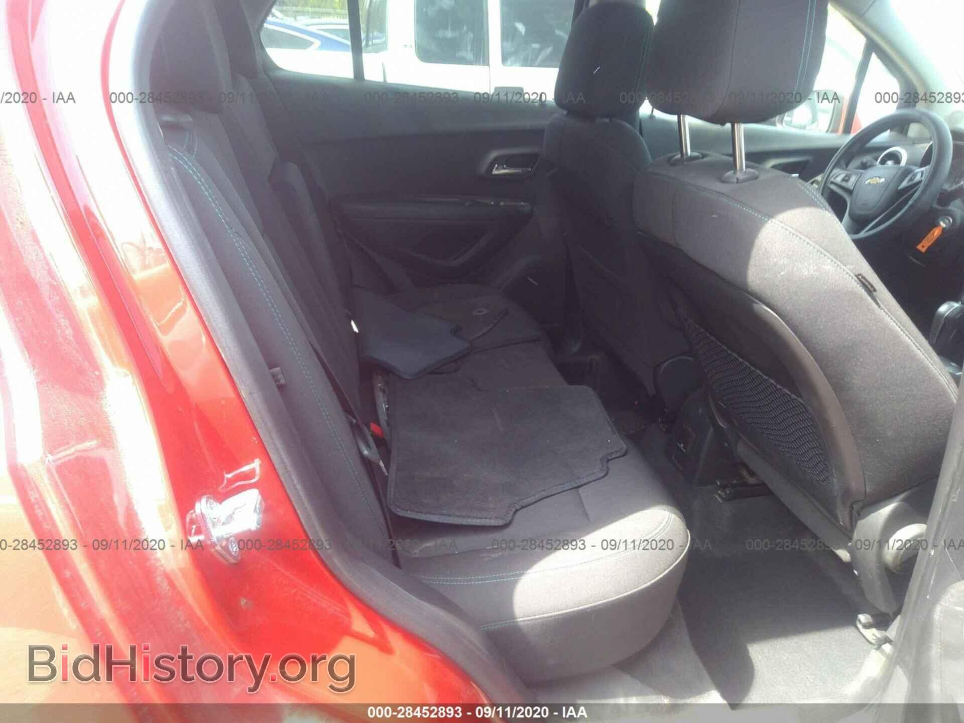 2015 CHEVROLET TRAX - VIN: KL7CJLSBXFB158009 - Фото 8