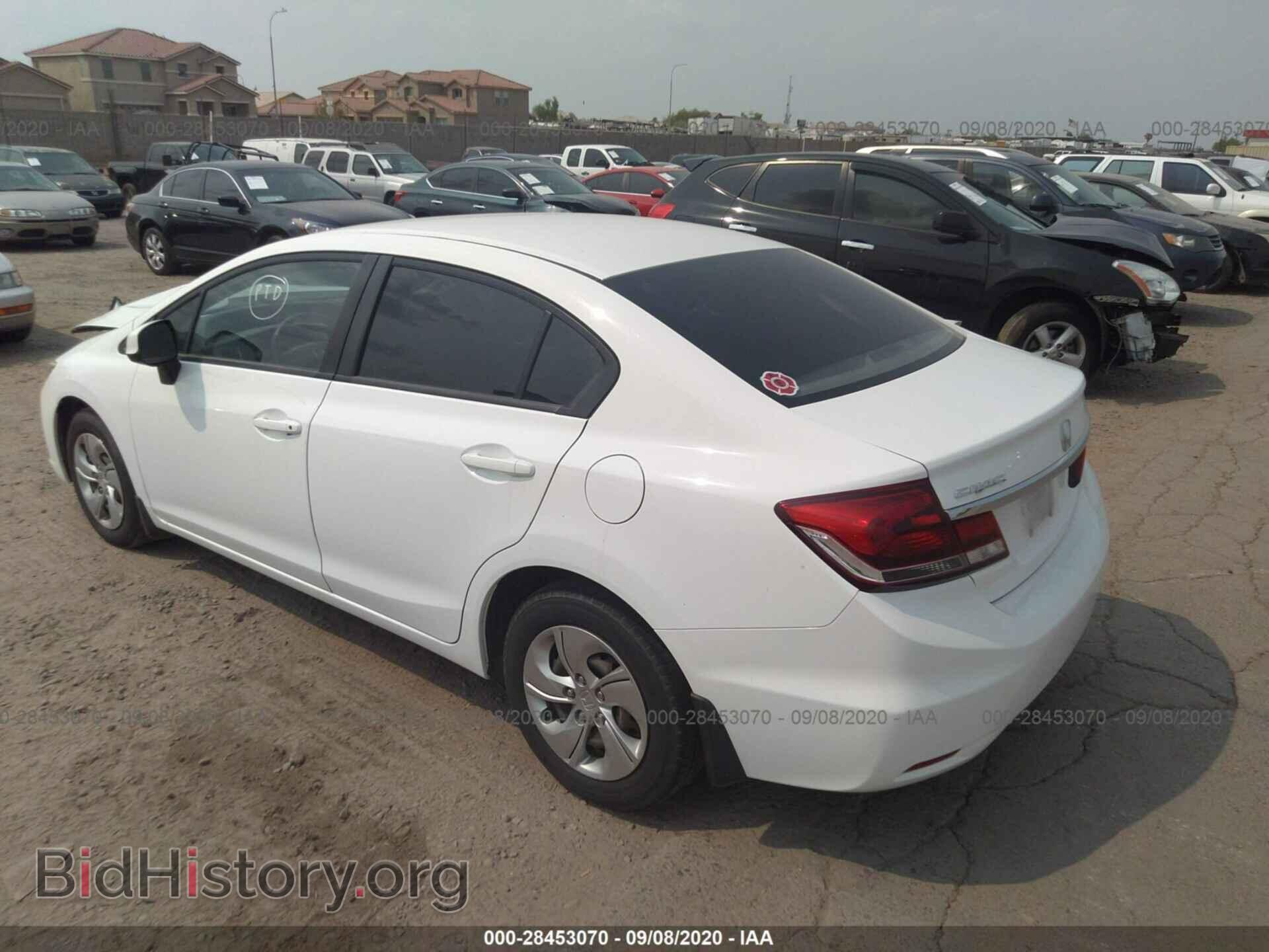 2013 HONDA CIVIC SDN - VIN: 19XFB2F55DE053700 - Фото 3