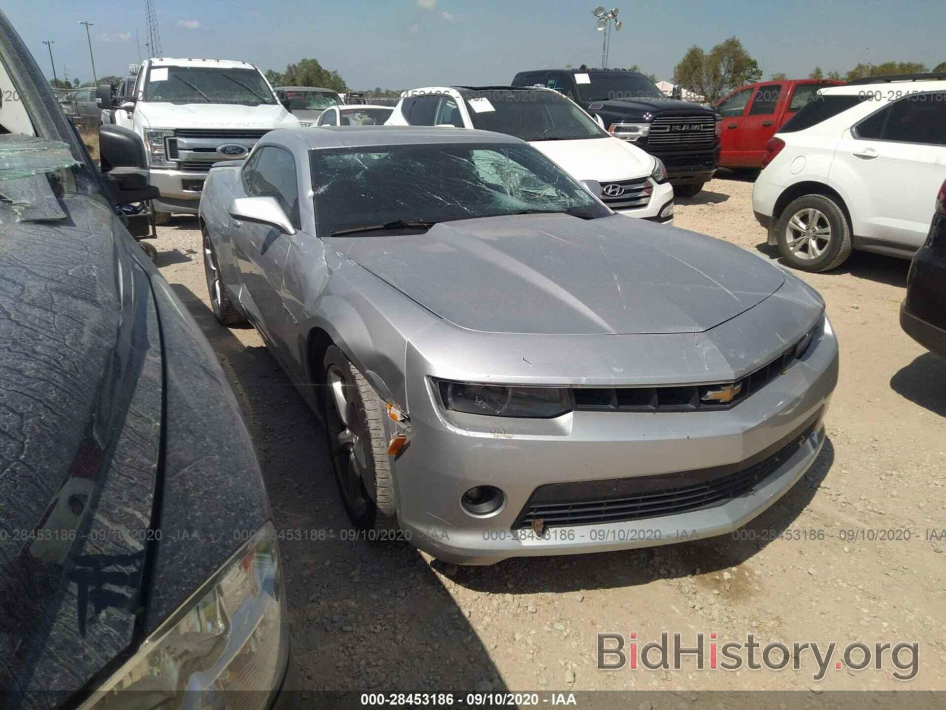 Photo 2G1FC1E30E9150657 - CHEVROLET CAMARO 2014