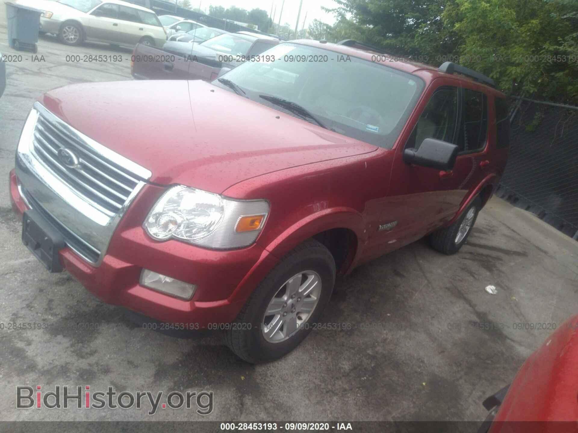 2008 FORD EXPLORER - VIN: 1FMEU73E08UA86100 - Фото 2