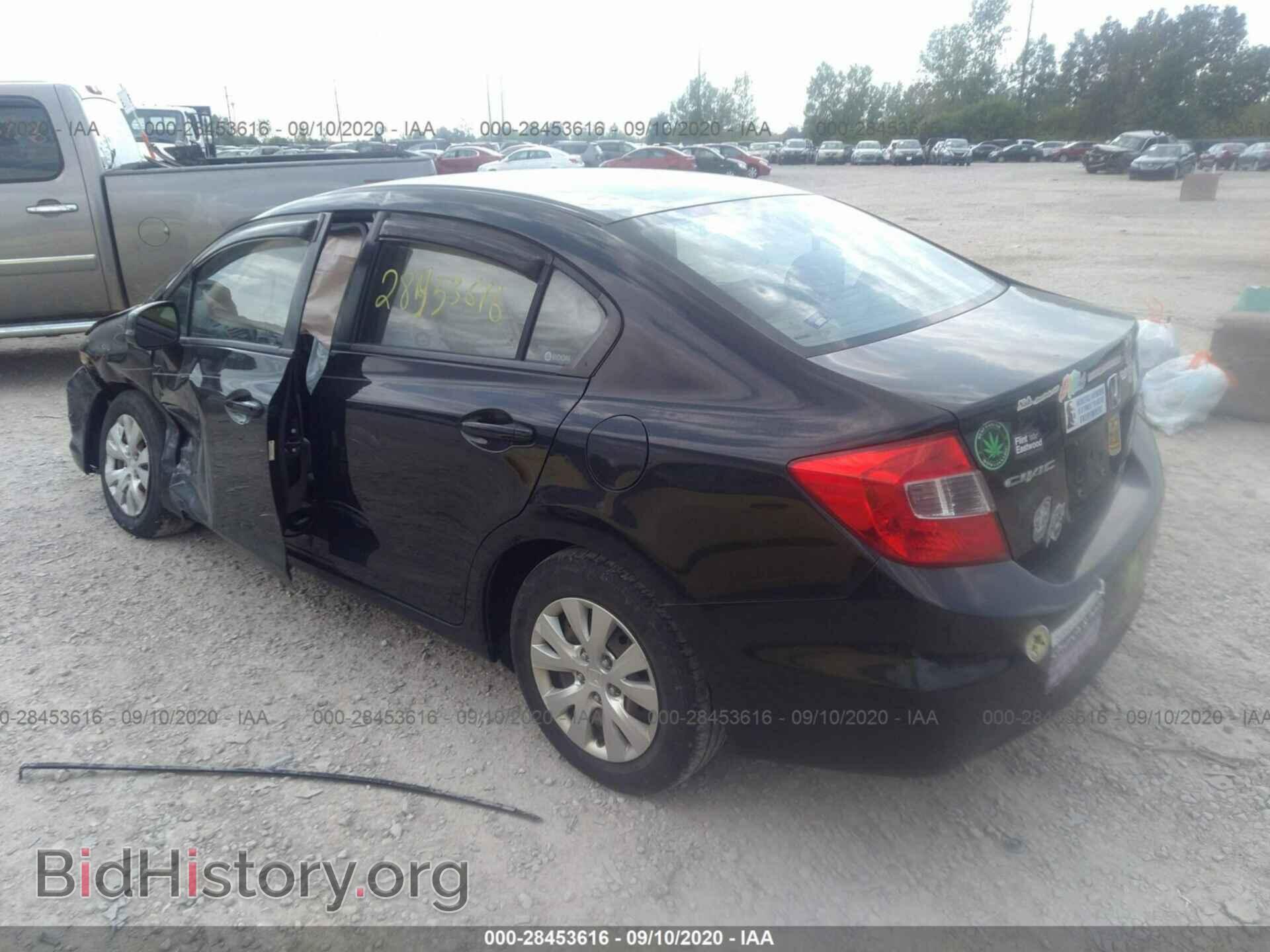 2012 HONDA CIVIC SDN - VIN: 19XFB2F55CE003667 - Фото 3