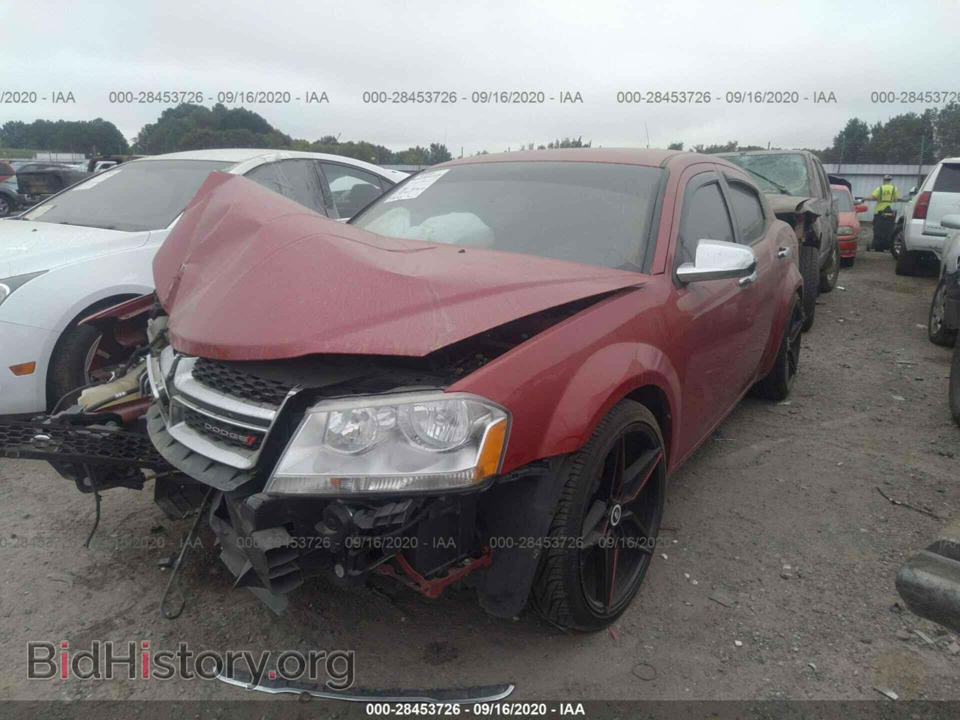 2013 DODGE AVENGER - VIN: 1C3CDZAB8DN622848 - Фото 2