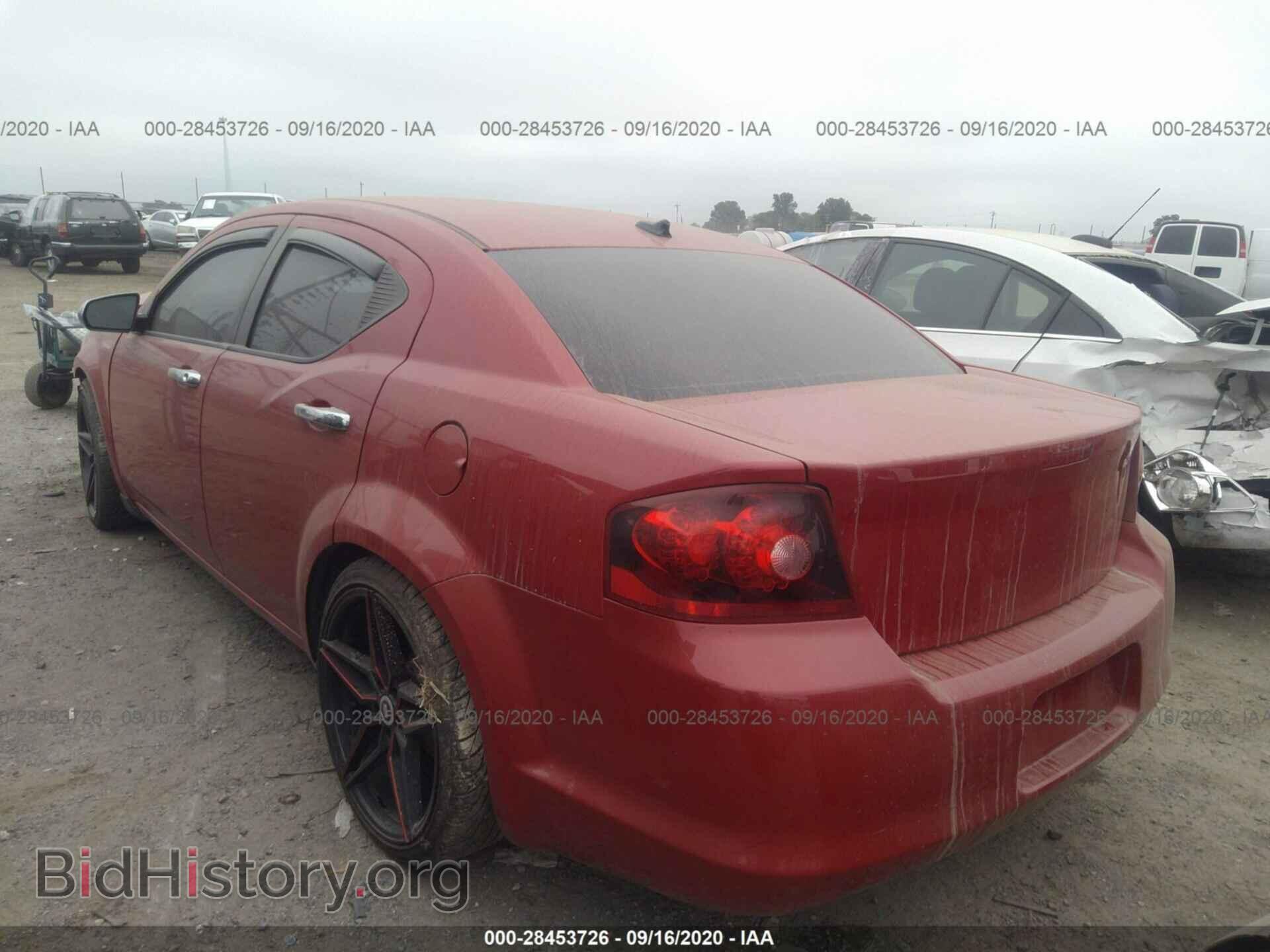2013 DODGE AVENGER - VIN: 1C3CDZAB8DN622848 - Фото 3