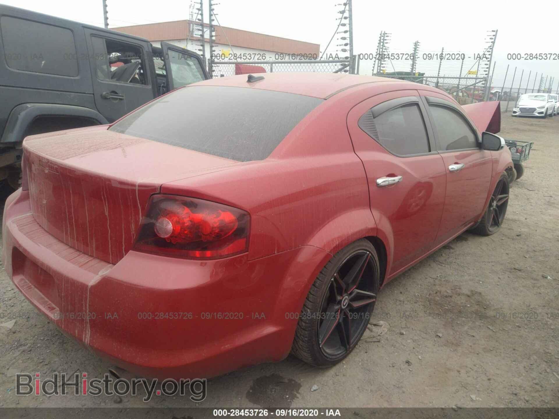 2013 DODGE AVENGER - VIN: 1C3CDZAB8DN622848 - Фото 4