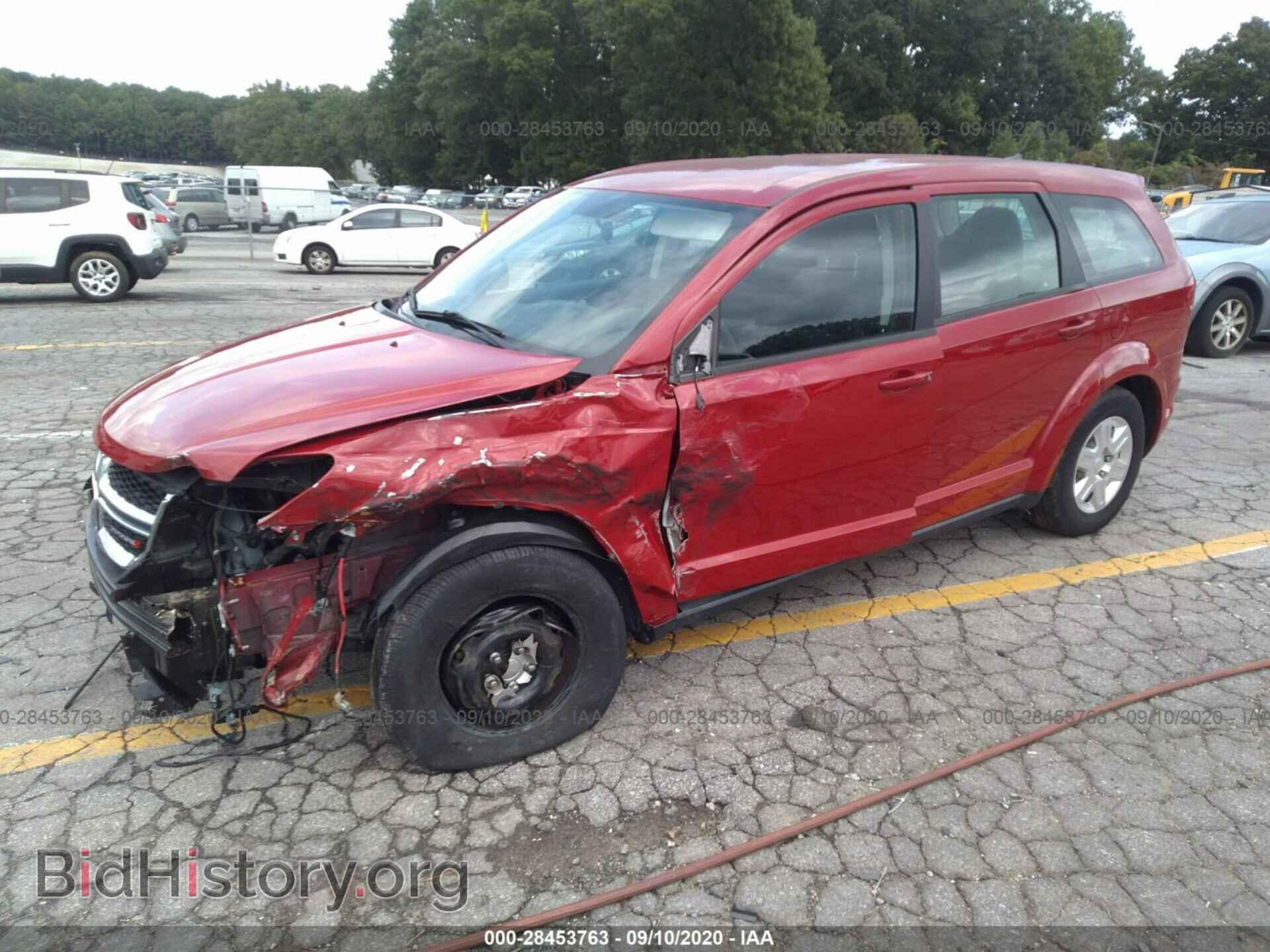 2012 DODGE JOURNEY - VIN: 3C4PDCAB0CT306854 - Photo 2