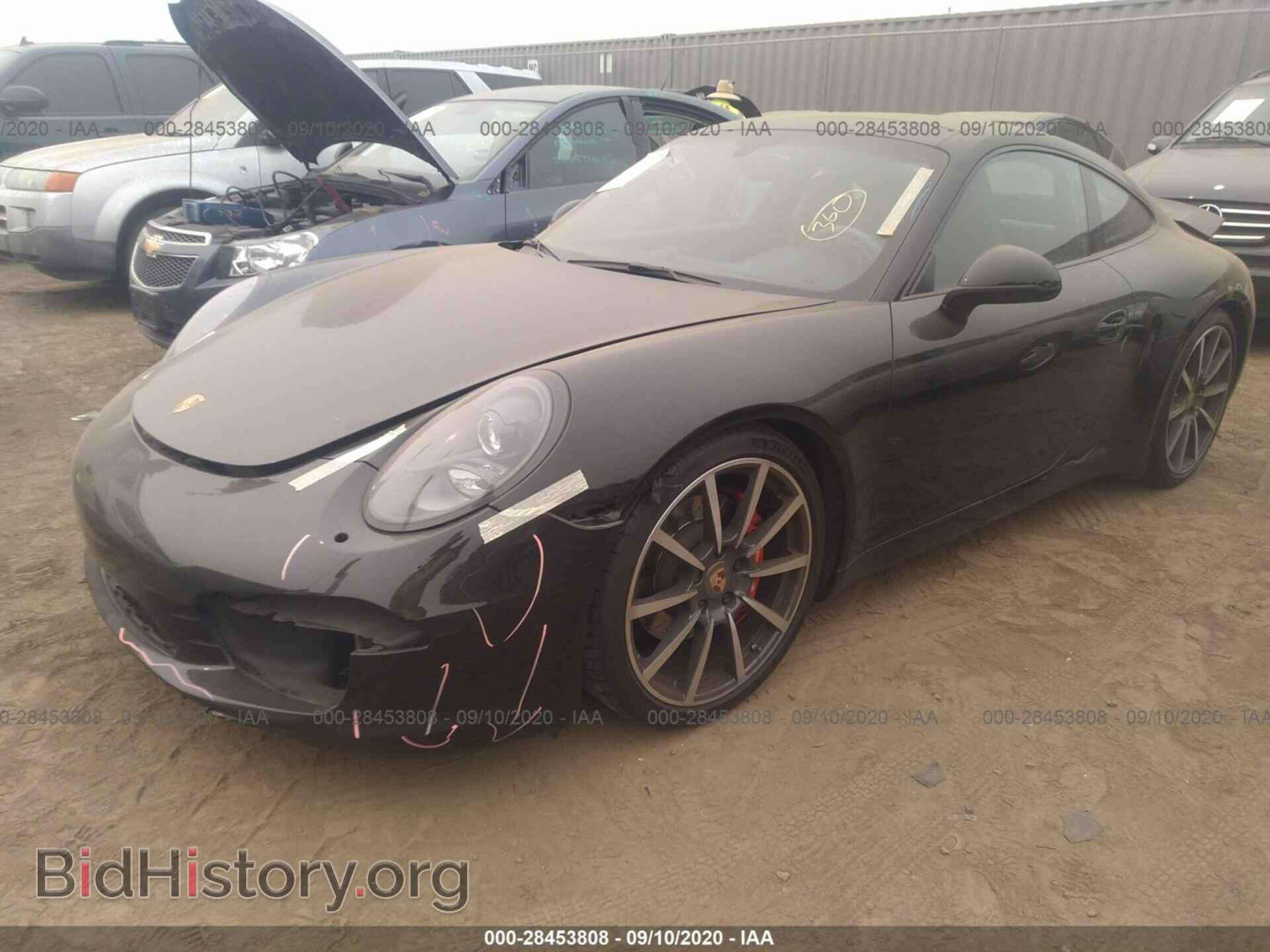 2014 PORSCHE 911 - VIN: WP0AB2A96ES120744 - Фото 2