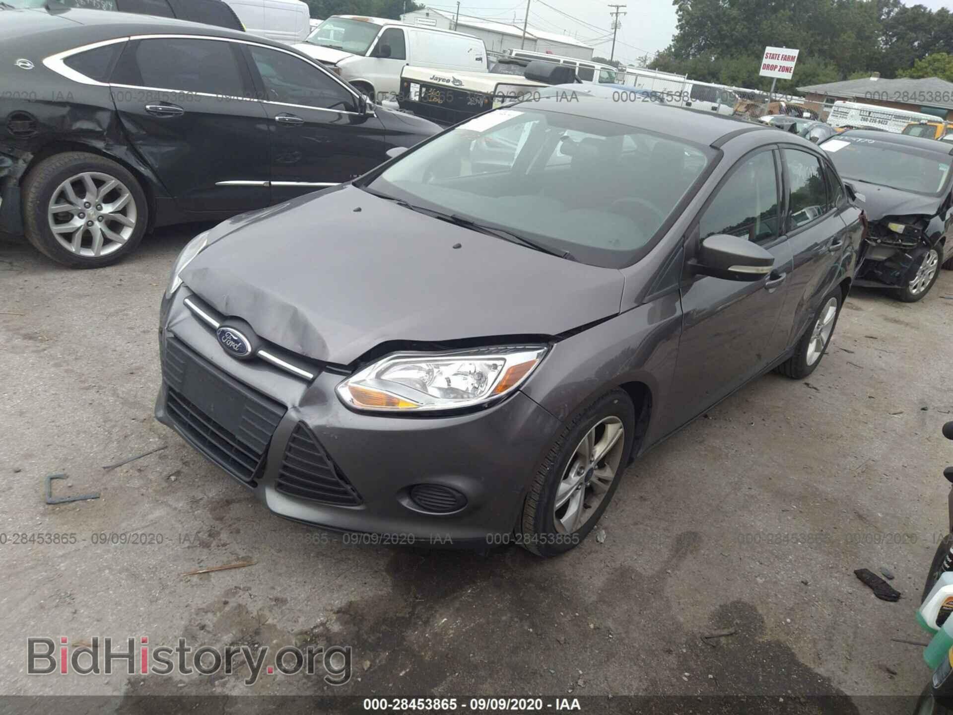 2014 FORD FOCUS - VIN: 1FADP3F29EL393452 - Фото 2