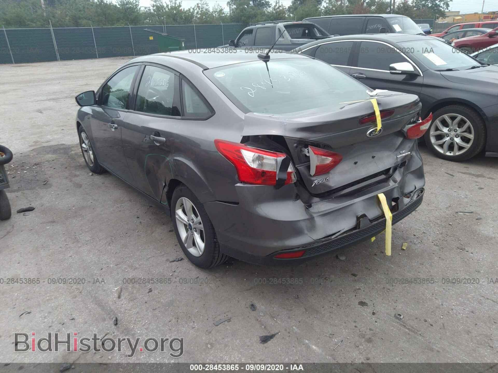2014 FORD FOCUS - VIN: 1FADP3F29EL393452 - Фото 3