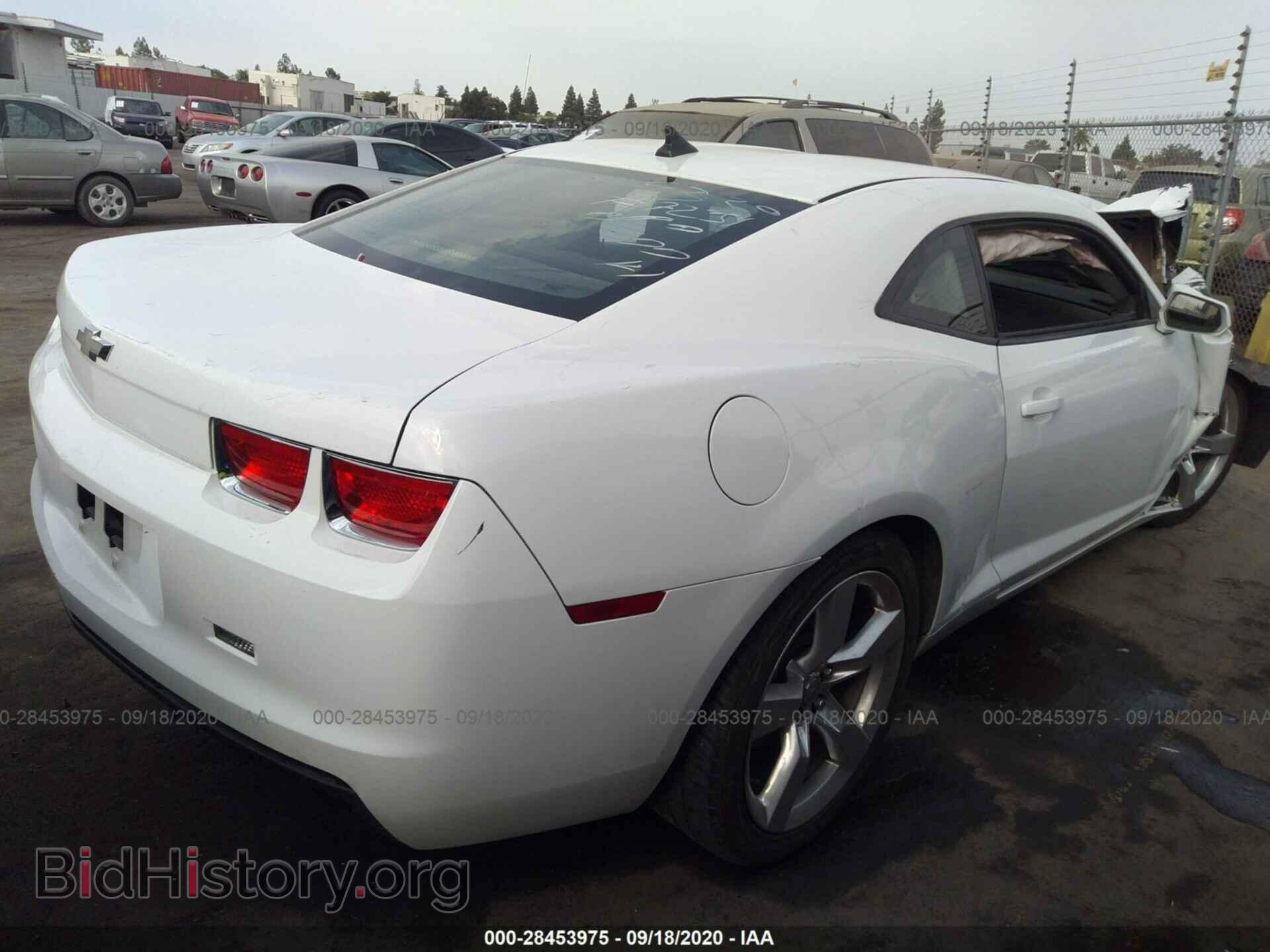2011 CHEVROLET CAMARO - VIN: 2G1FA1ED7B9117231 - Фото 4