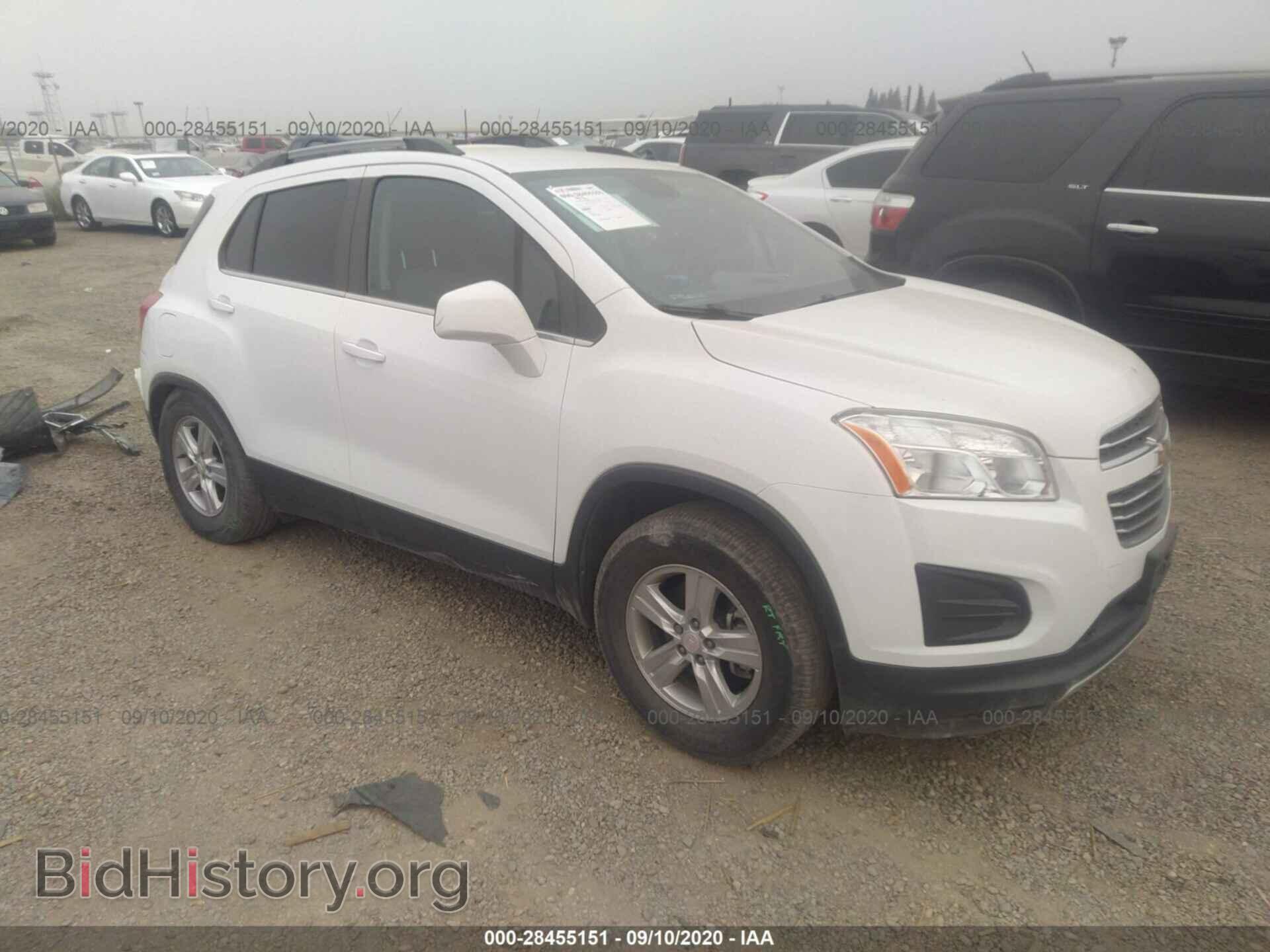 Photo 3GNCJLSB5GL257041 - CHEVROLET TRAX 2016