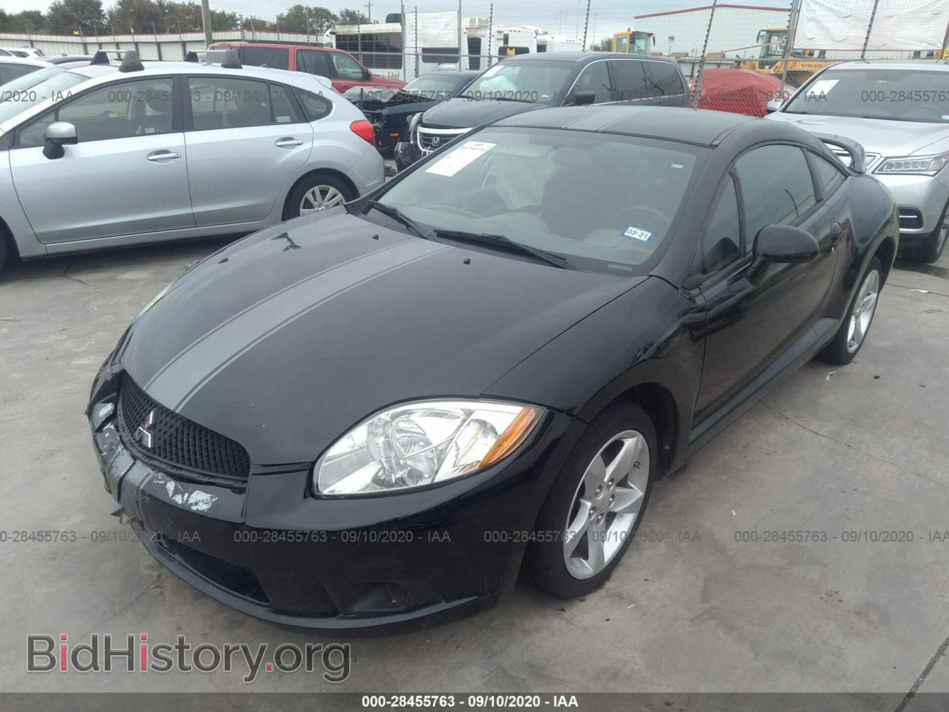 2009 MITSUBISHI ECLIPSE - VIN: 4A3AK24F29E027643 - Фото 2