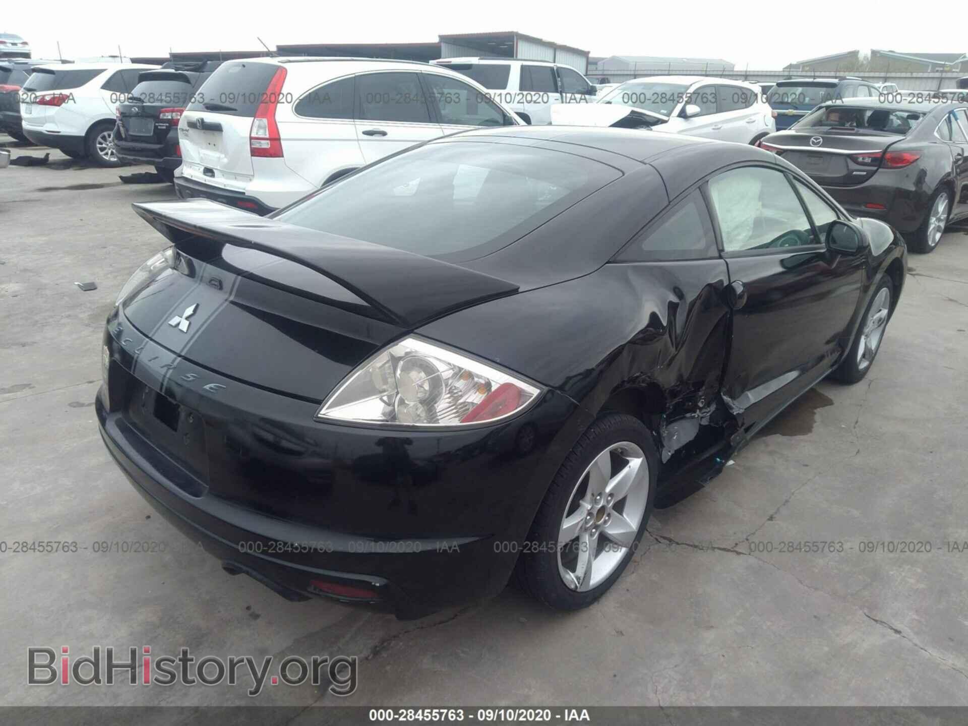 2009 MITSUBISHI ECLIPSE - VIN: 4A3AK24F29E027643 - Фото 4