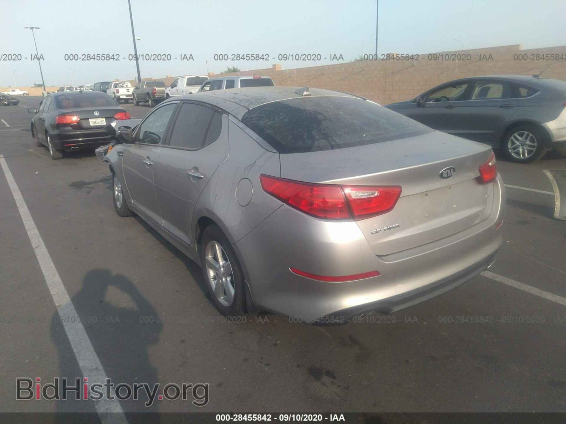 2015 KIA OPTIMA - VIN: 5XXGM4A73FG470228 - Фото 3