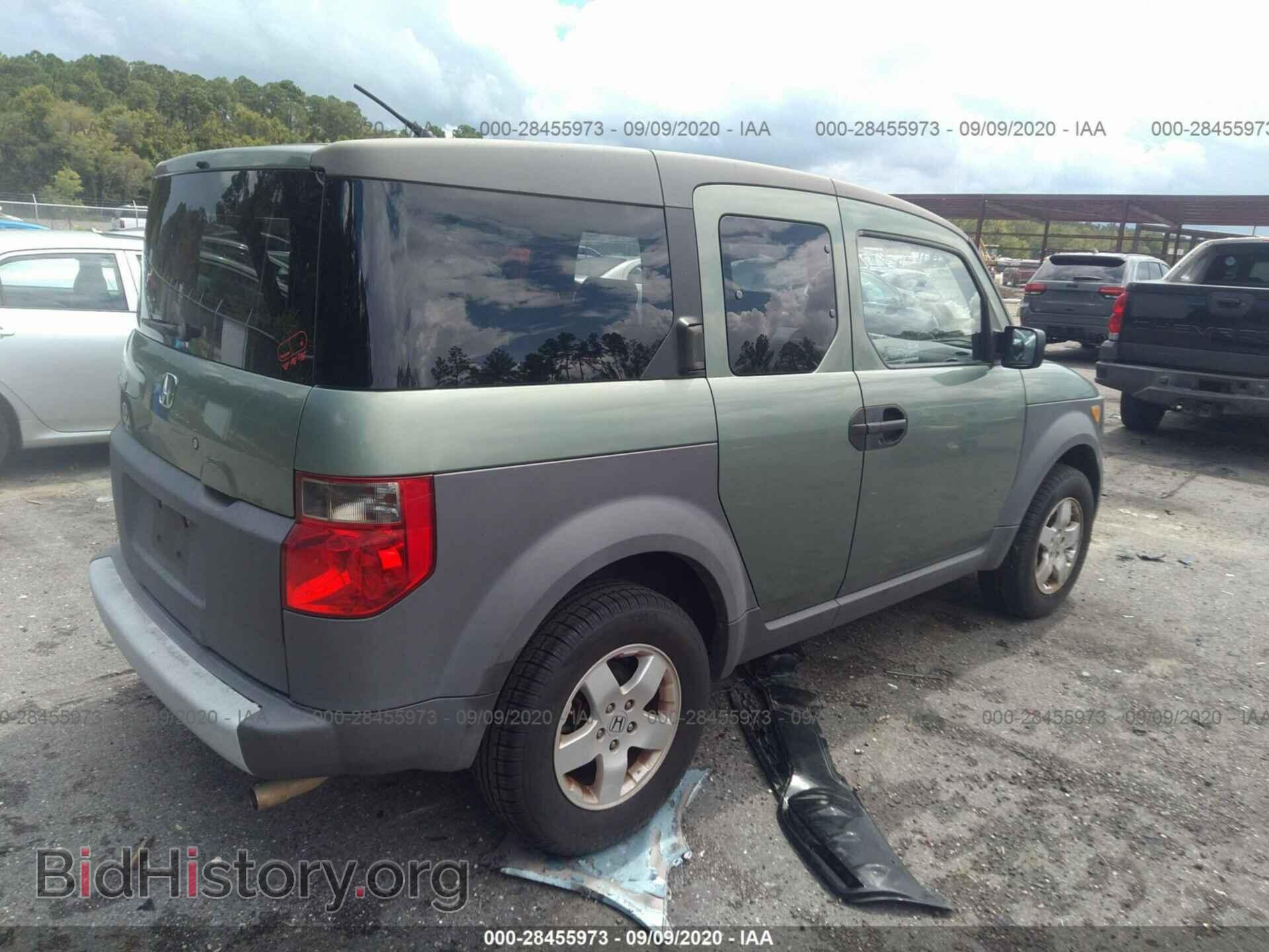 2004 HONDA ELEMENT - VIN: 5J6YH18514L009287 - Фото 4