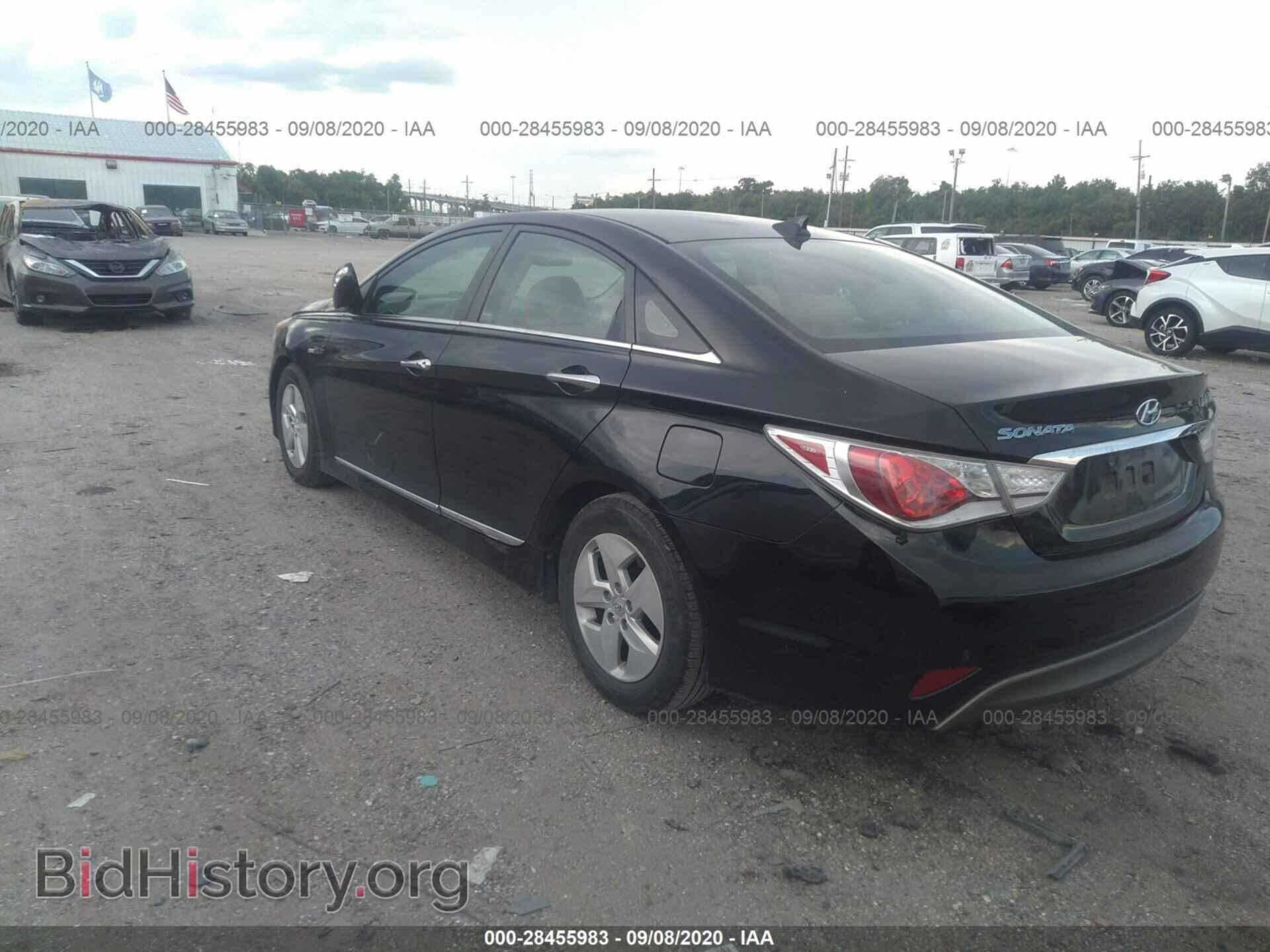 2012 HYUNDAI SONATA - VIN: KMHEC4A42CA032741 - Photo 3