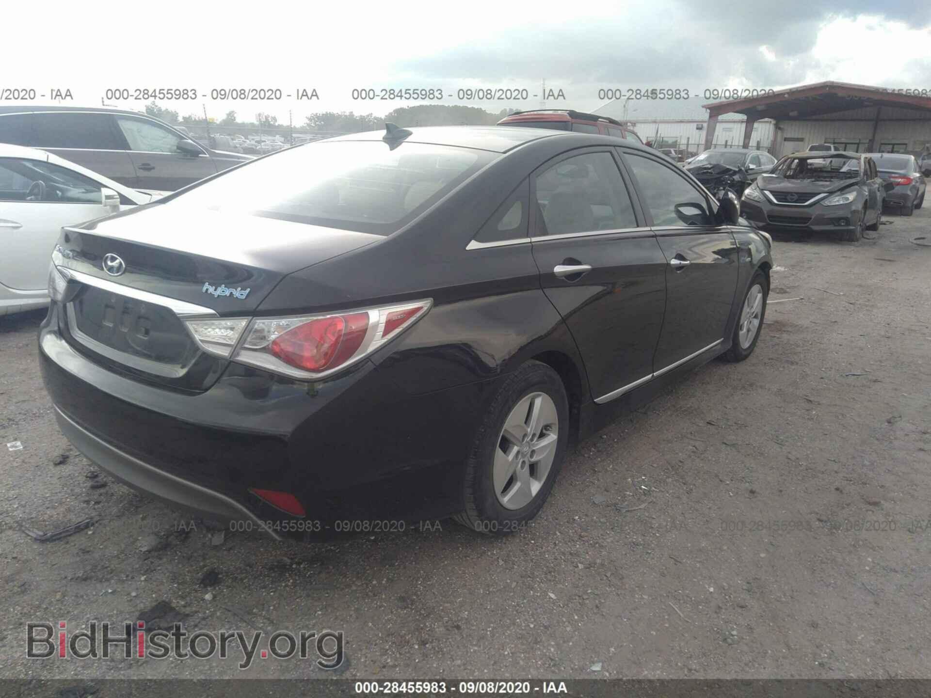 2012 HYUNDAI SONATA - VIN: KMHEC4A42CA032741 - Photo 4