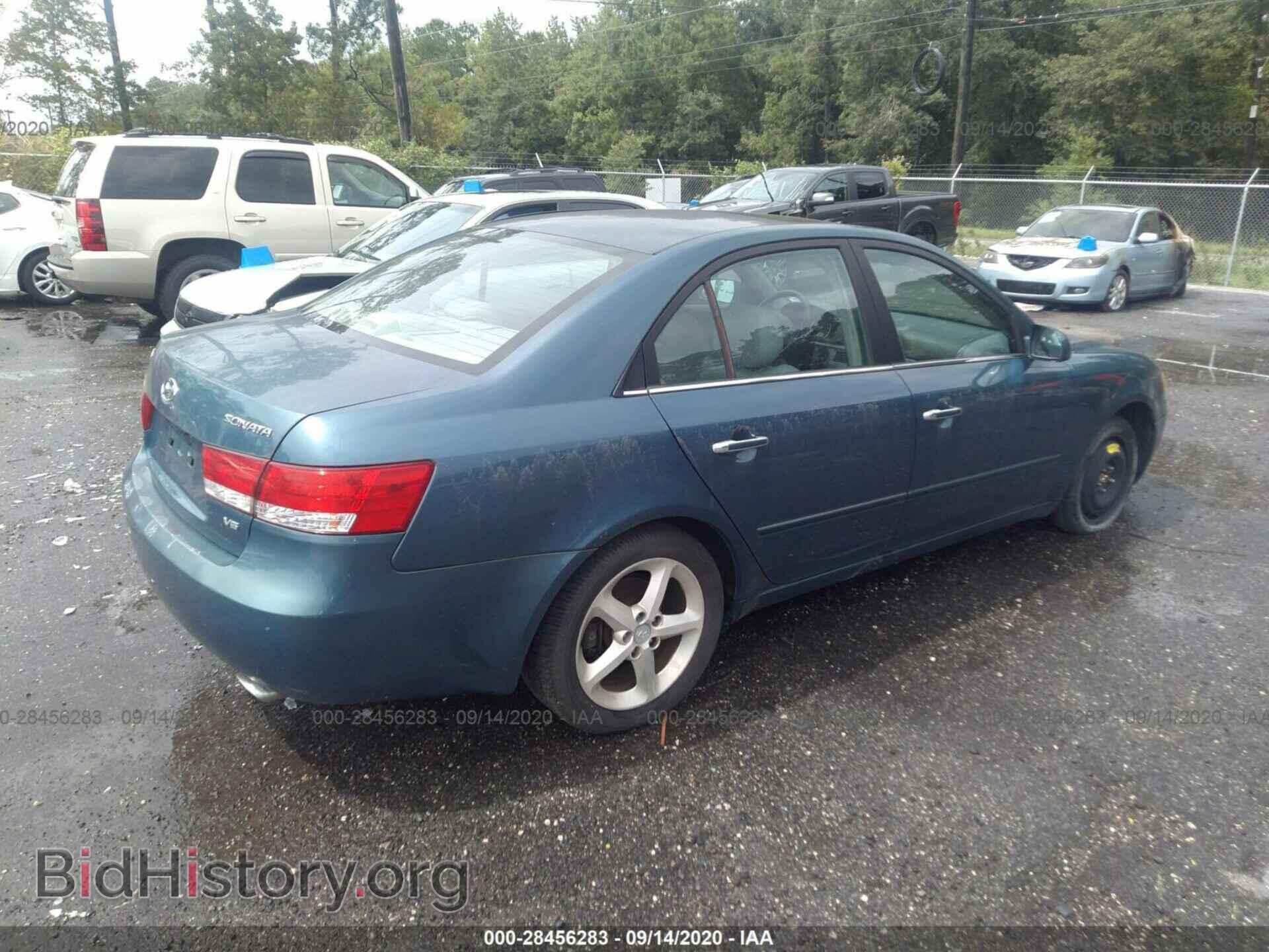 2006 HYUNDAI SONATA - VIN: 5NPEU46F76H045400 - Фото 4