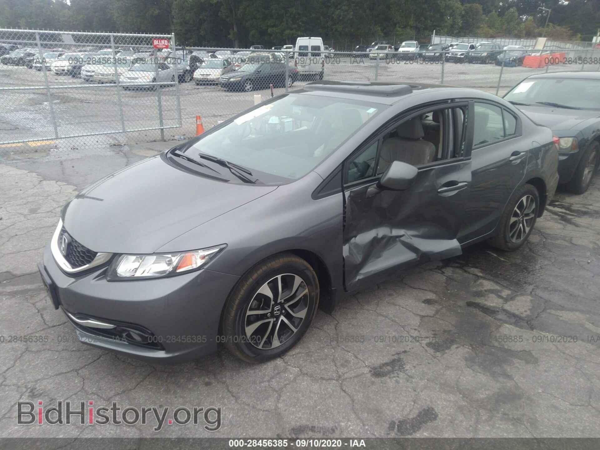 2013 HONDA CIVIC SDN - VIN: 19XFB2F94DE012168 - Фото 2