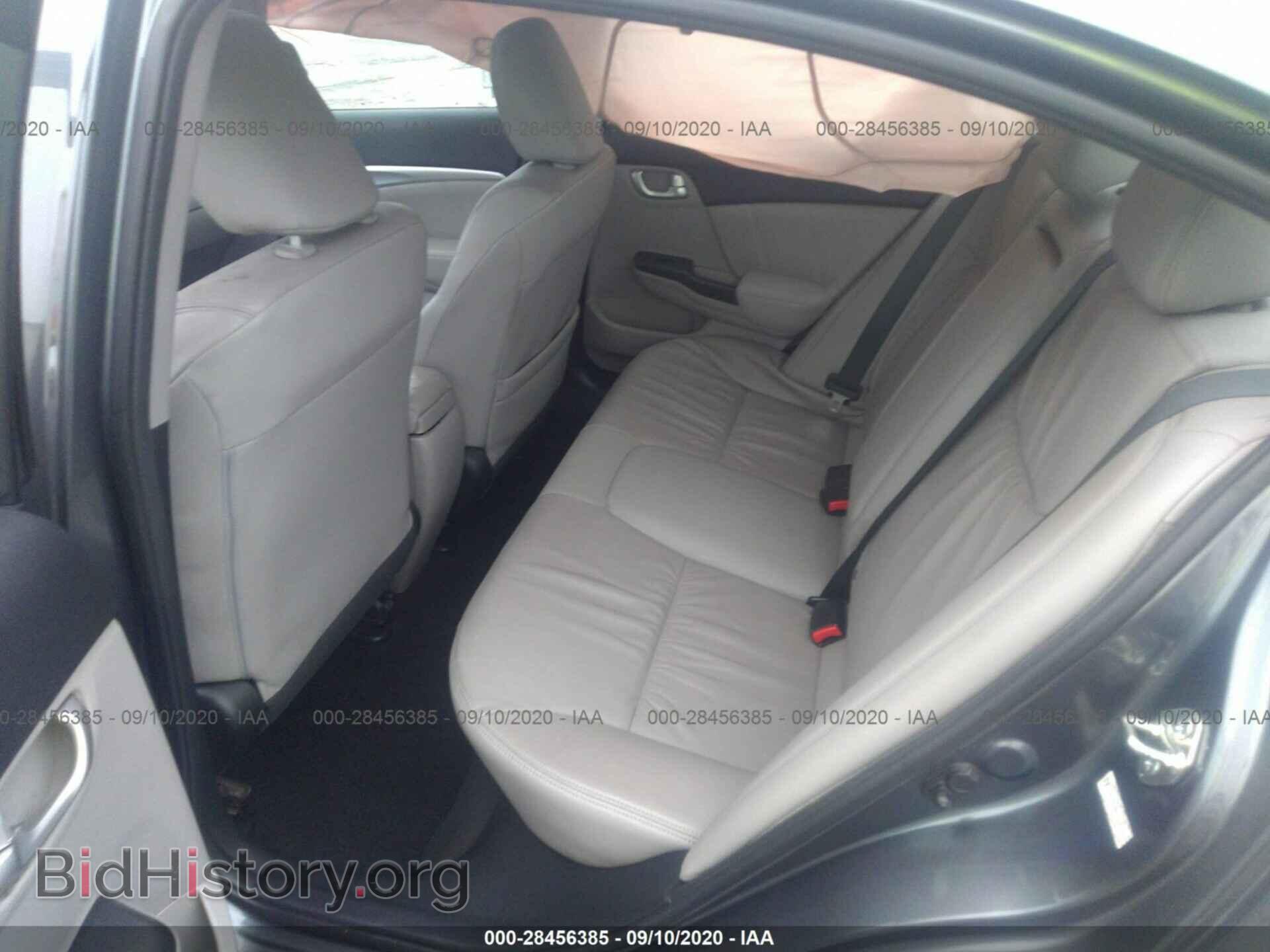 2013 HONDA CIVIC SDN - VIN: 19XFB2F94DE012168 - Фото 8
